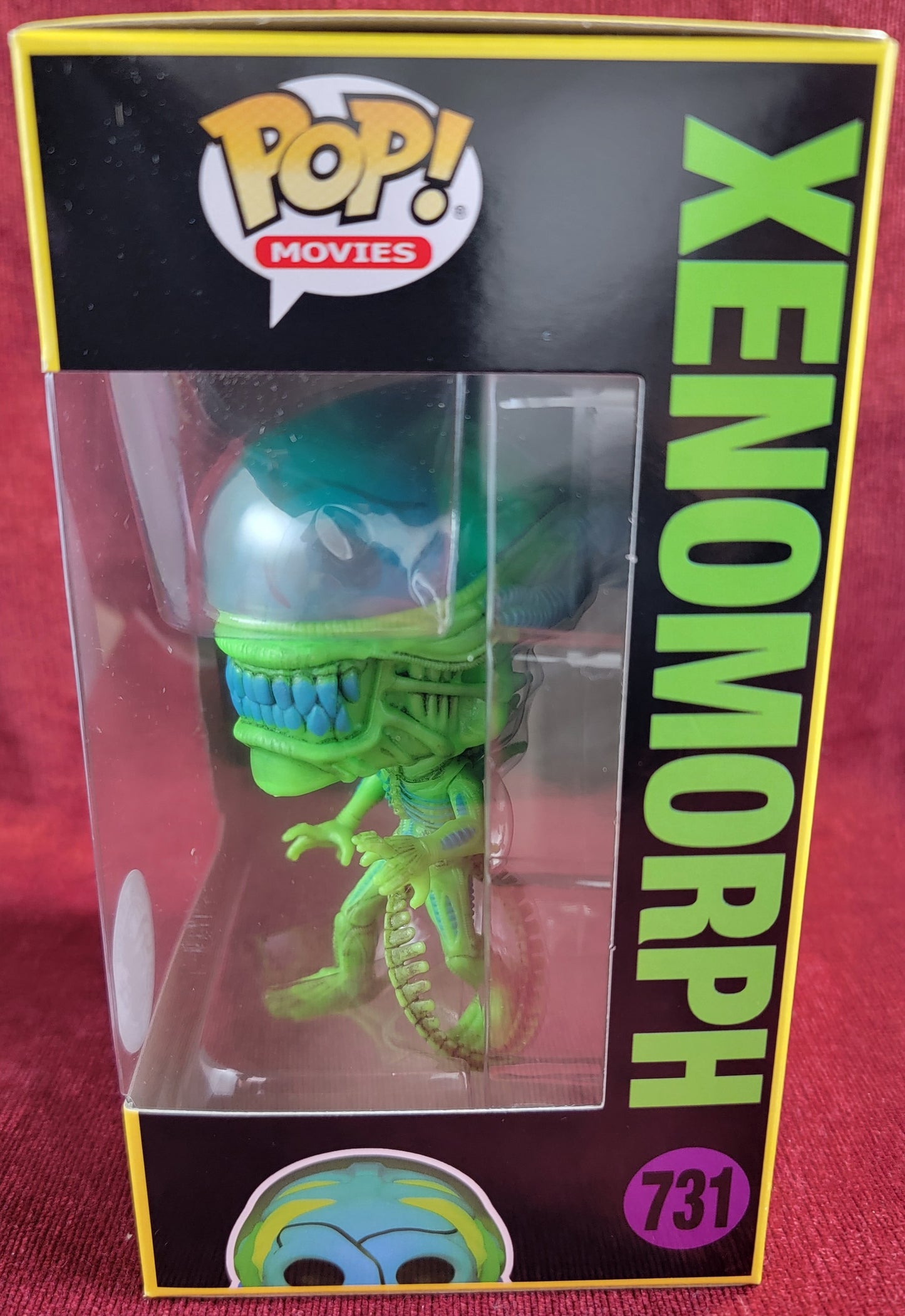 Xenomorph hot topic scare fair 2023 exclusive funko # 731 (nib)
With pop protector