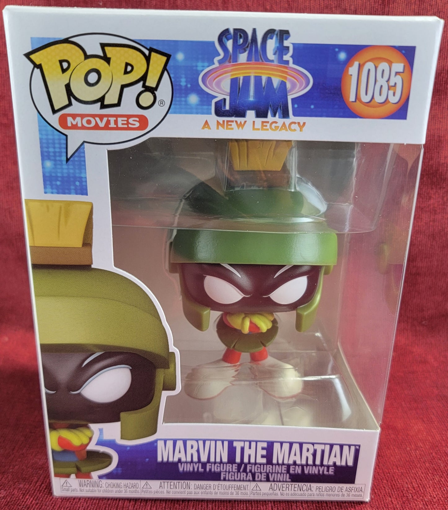 Marvin the Martian funko # 1085 (nib)
With pop protector