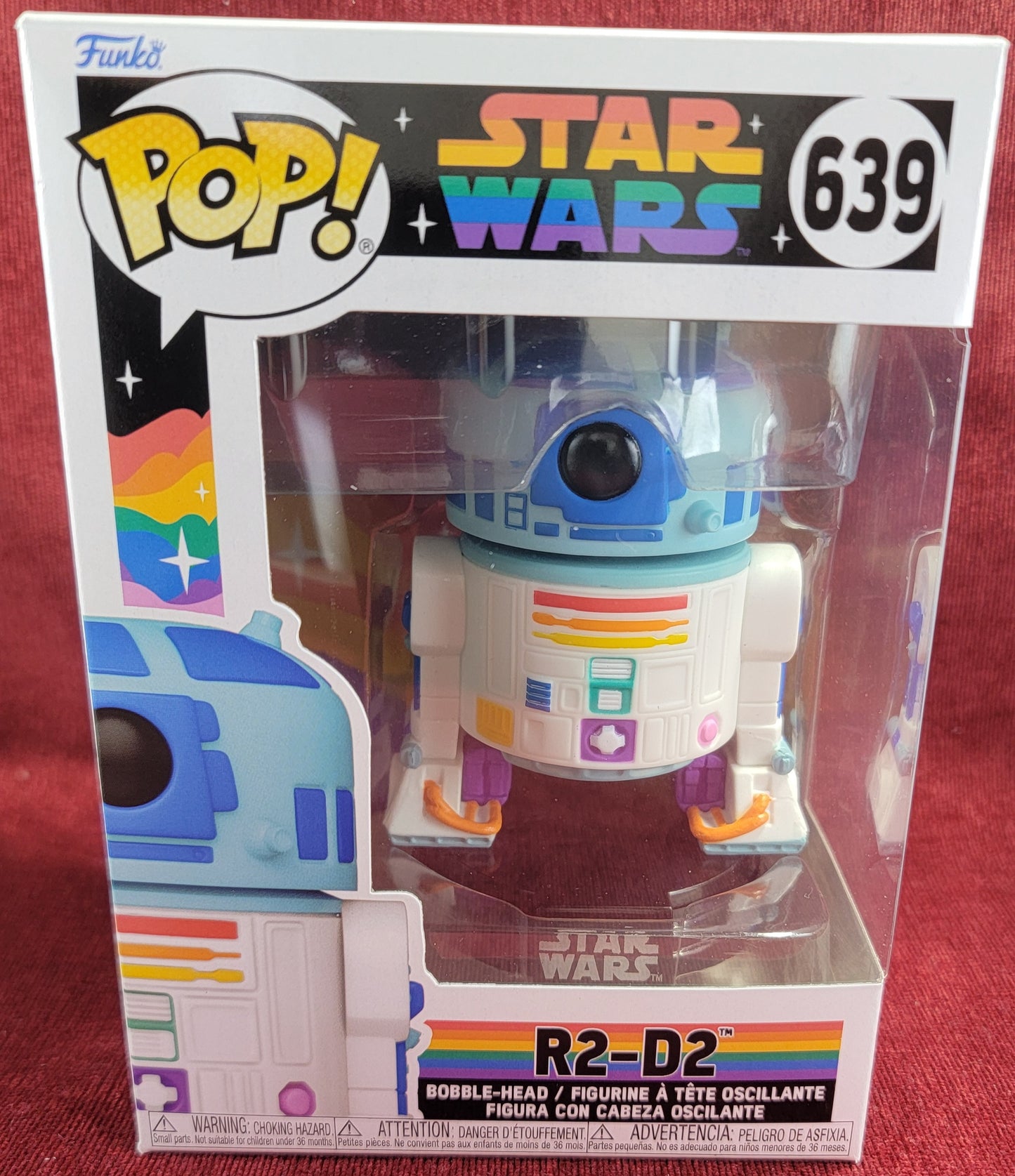 R2-d2 funko # 639 (nib)
With pop protector