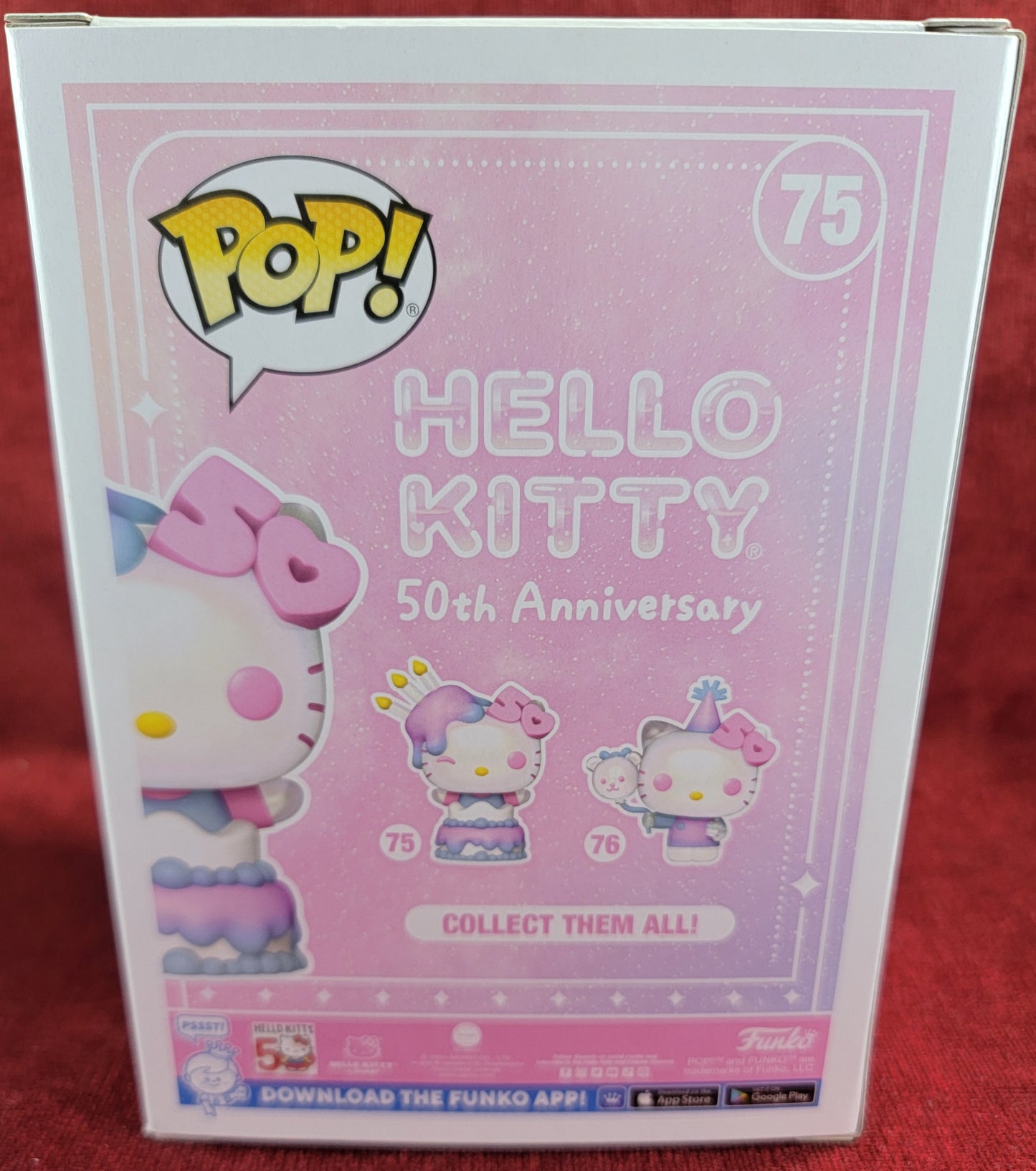 Hello kitty target con exclusive funko # 75 (nib)
With pop protector