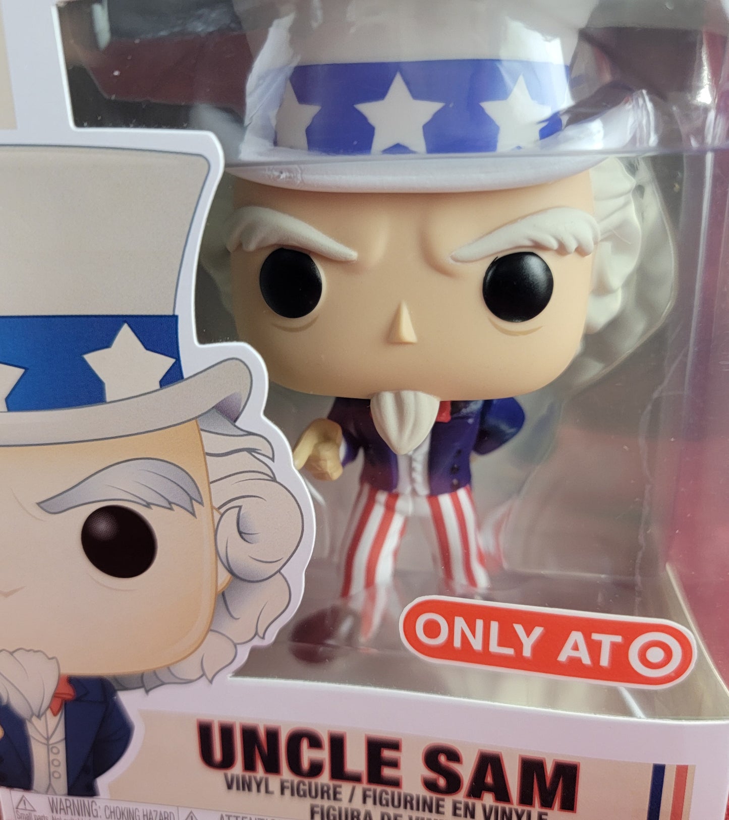 Uncle sam target exclusive # 12 funko (nib) with pop protector