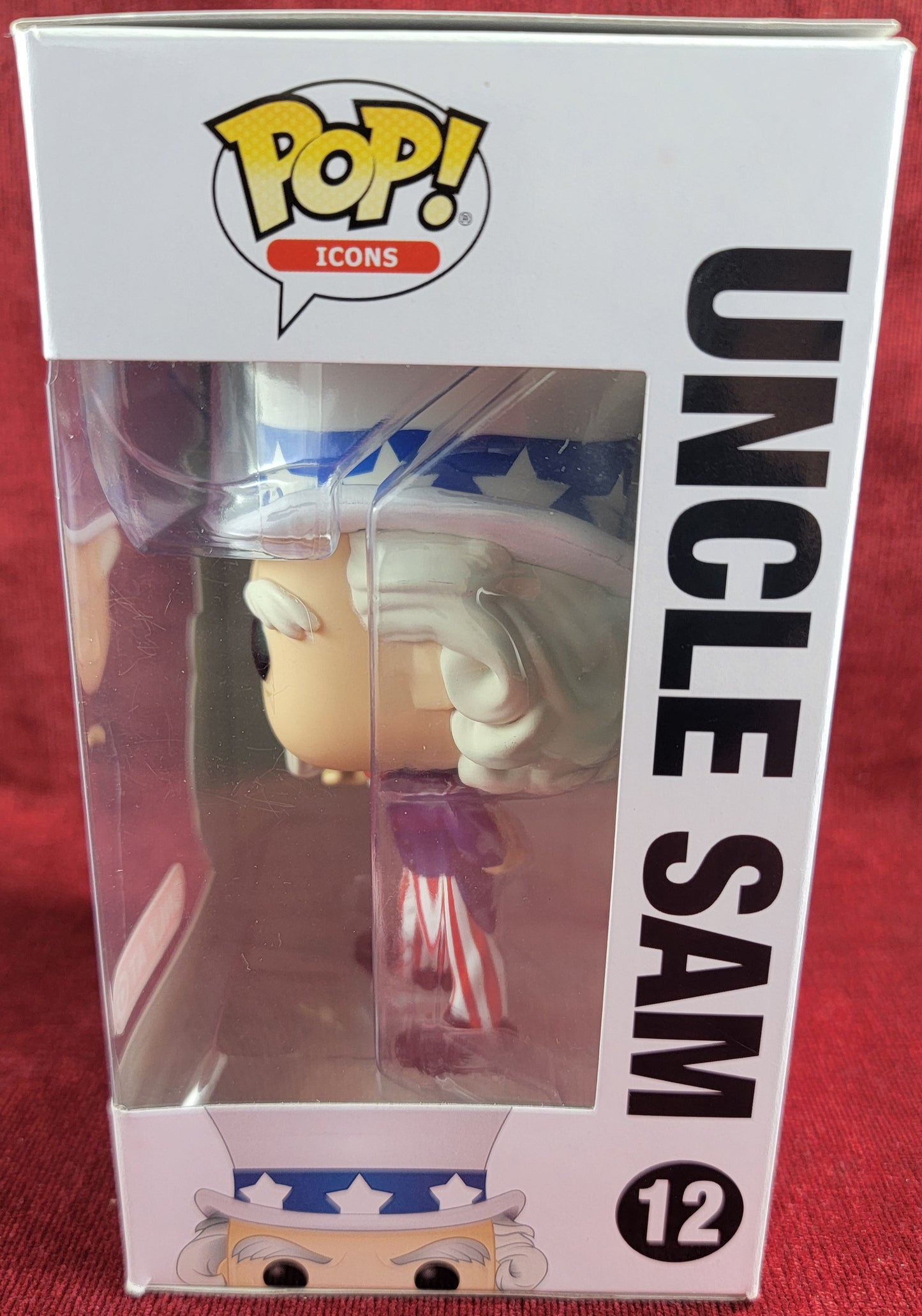 Uncle sam target exclusive # 12 funko (nib) with pop protector