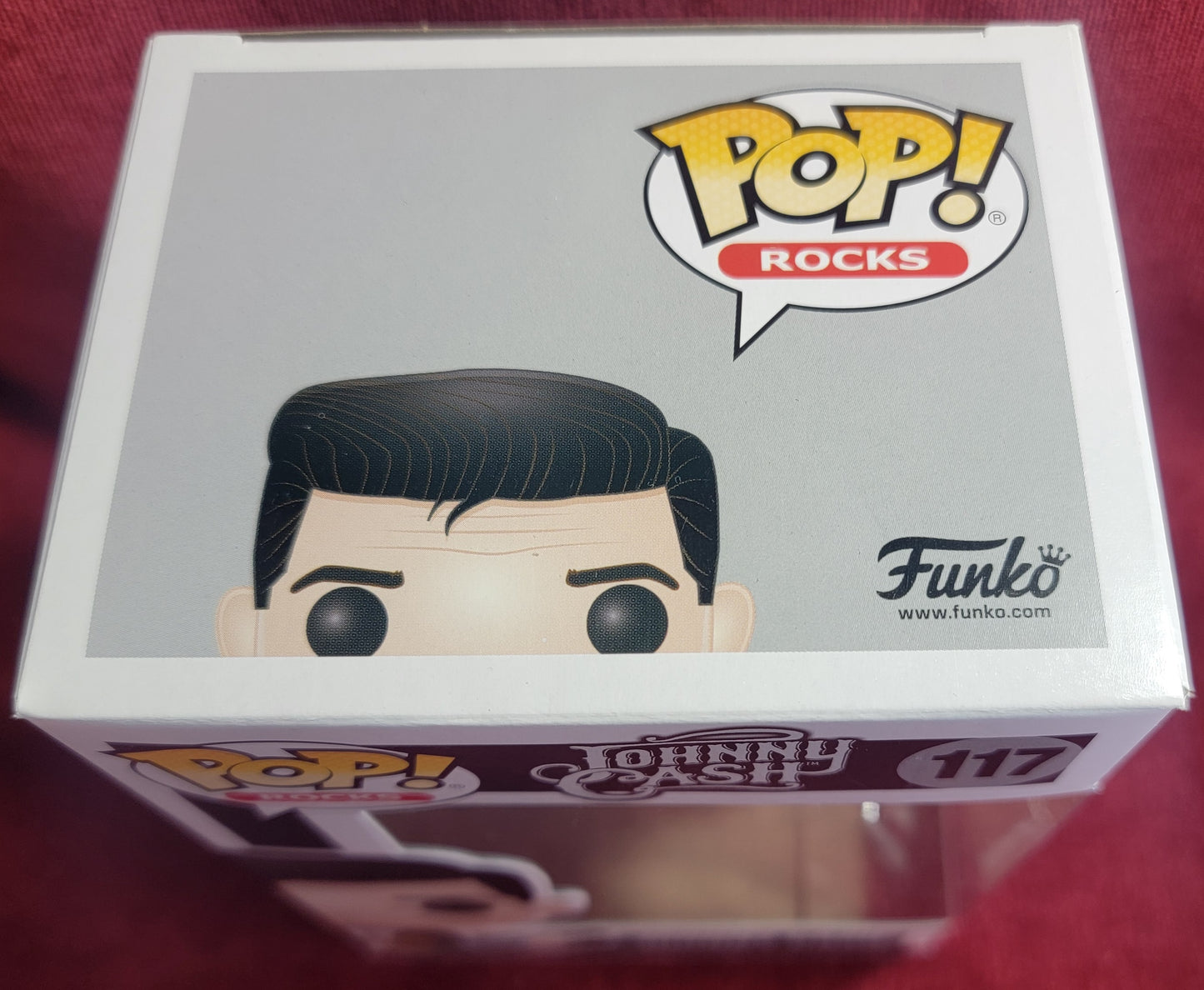 Johnny Cash funko # 117 (nib)
With pop protector