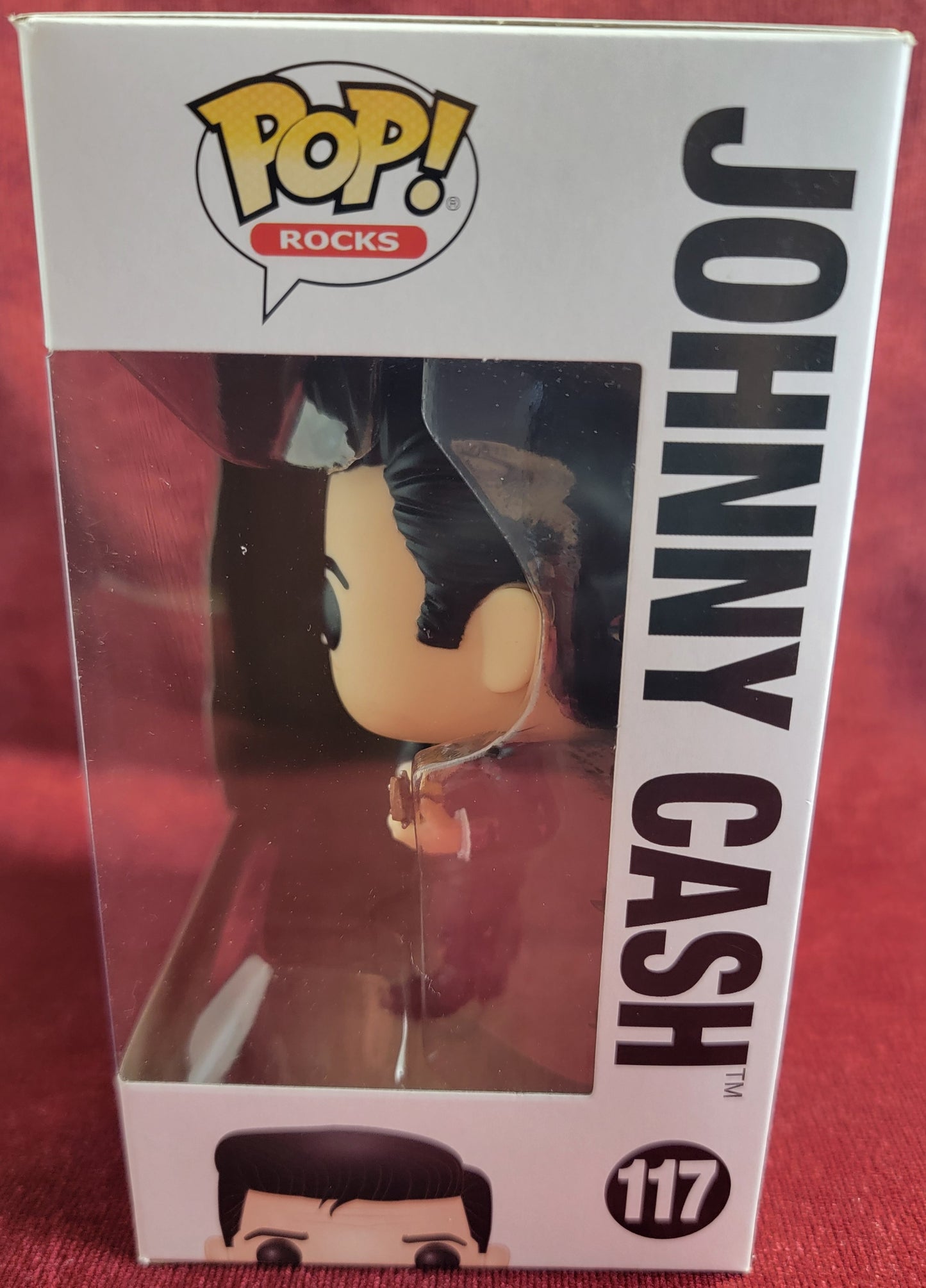 Johnny Cash funko # 117 (nib)
With pop protector