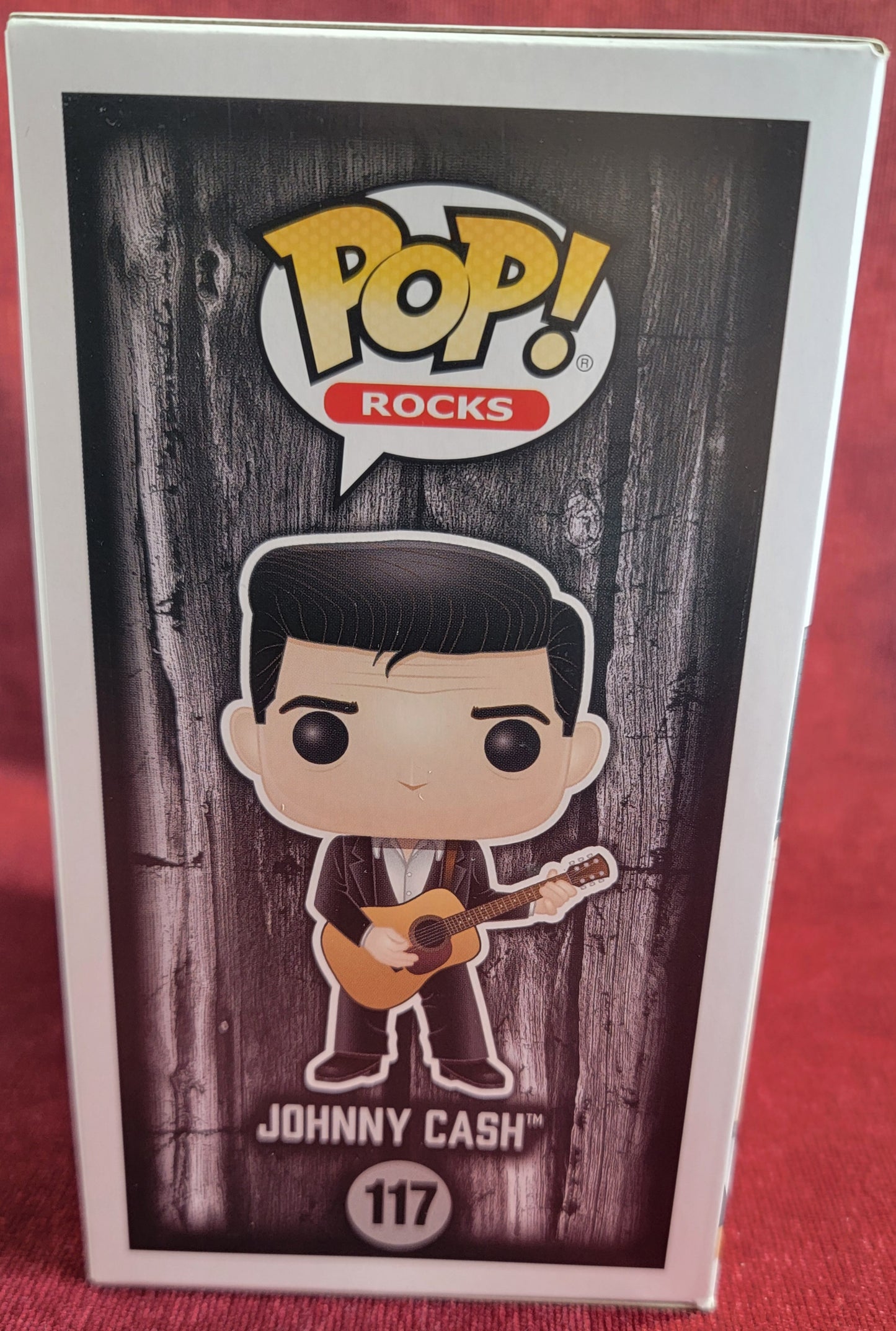 Johnny Cash funko # 117 (nib)
With pop protector