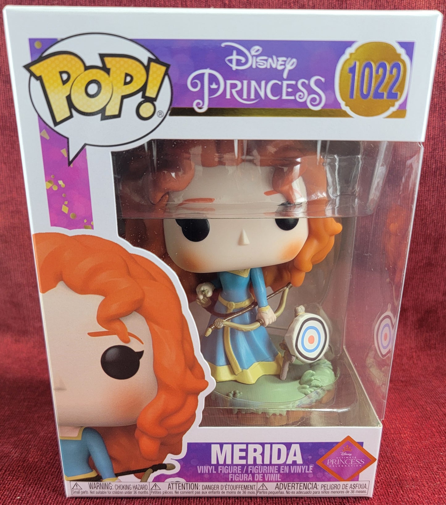 Merida funko # 1022 (nib)
With pop protector