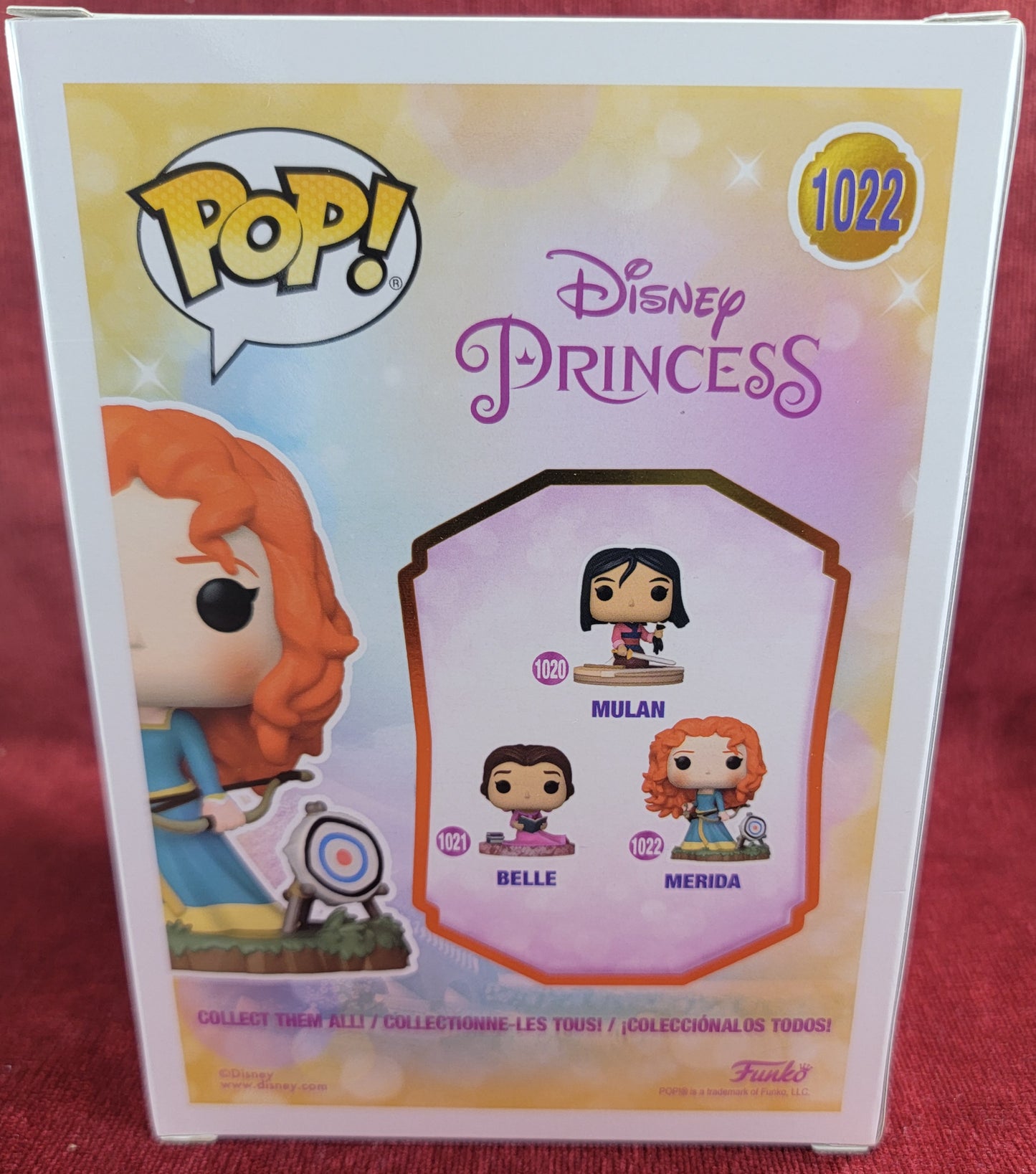 Merida funko # 1022 (nib)
With pop protector