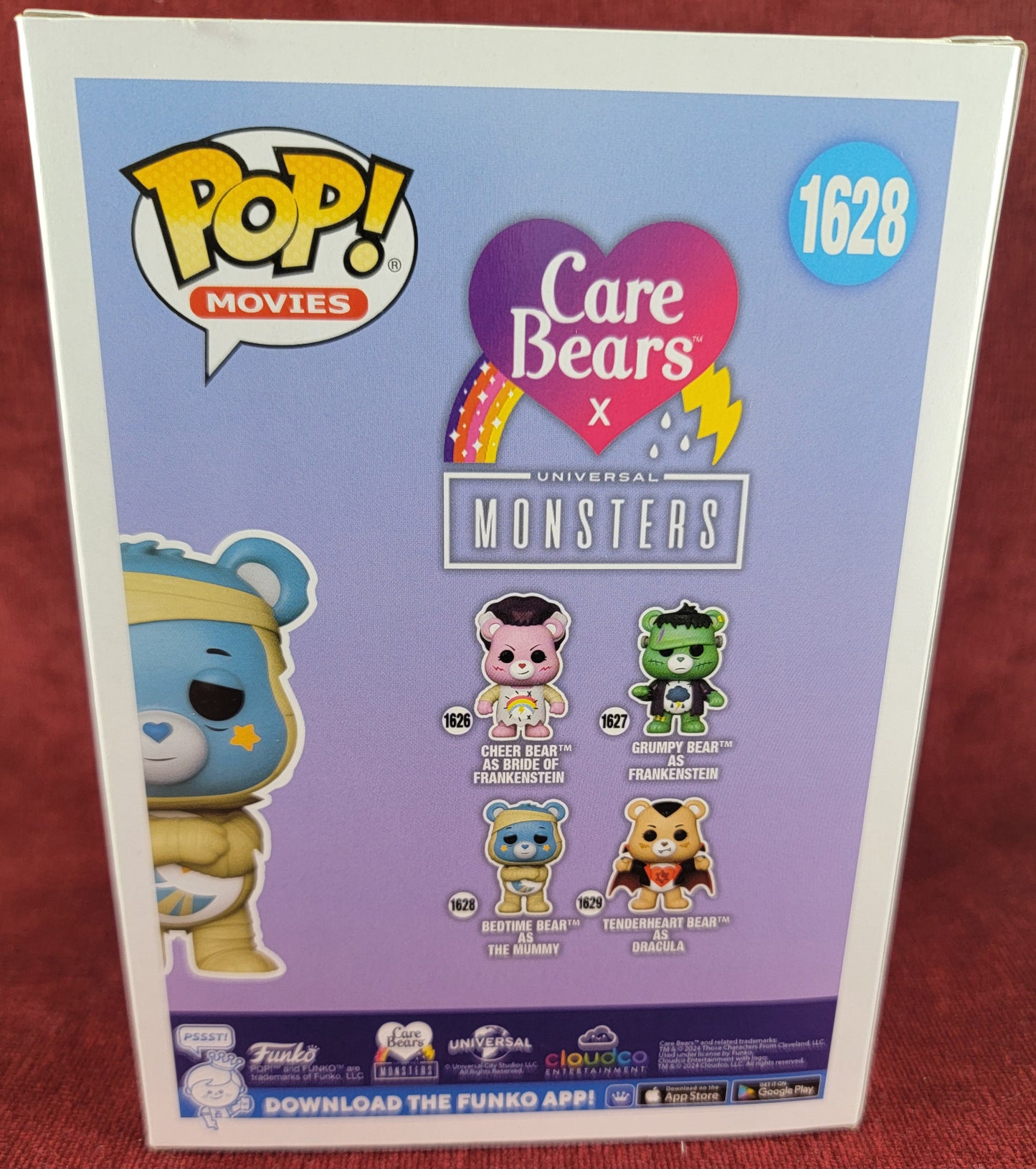 Bedtime bear as the mummy funko # 1628 (nib)
With pop protector