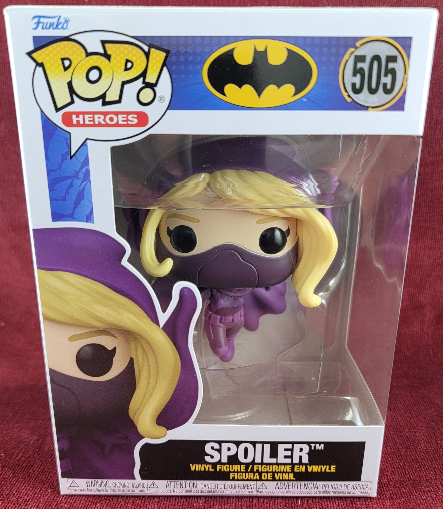 Spoiler funko # 505 (nib)
With pop protector