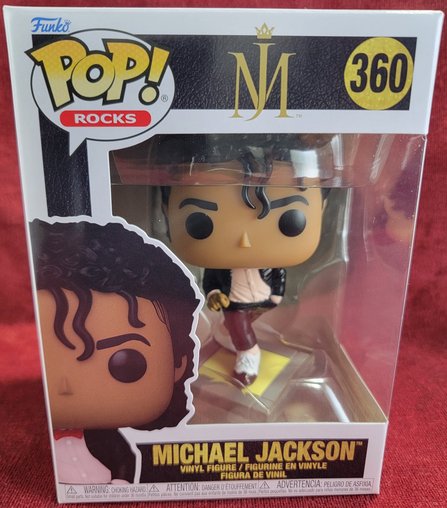 Michael jackson funko # 360 (nib)
With pop protector