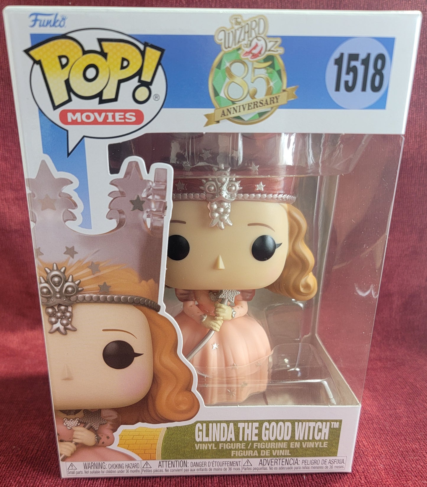 Glinda the good witch funko # 1518 (nib)
With pop protector