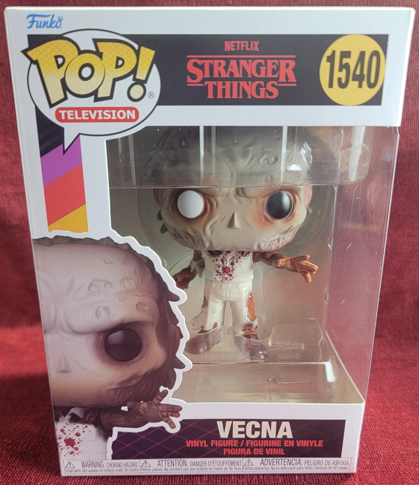 Vecna funko # 1540 (nib)
With pop protector