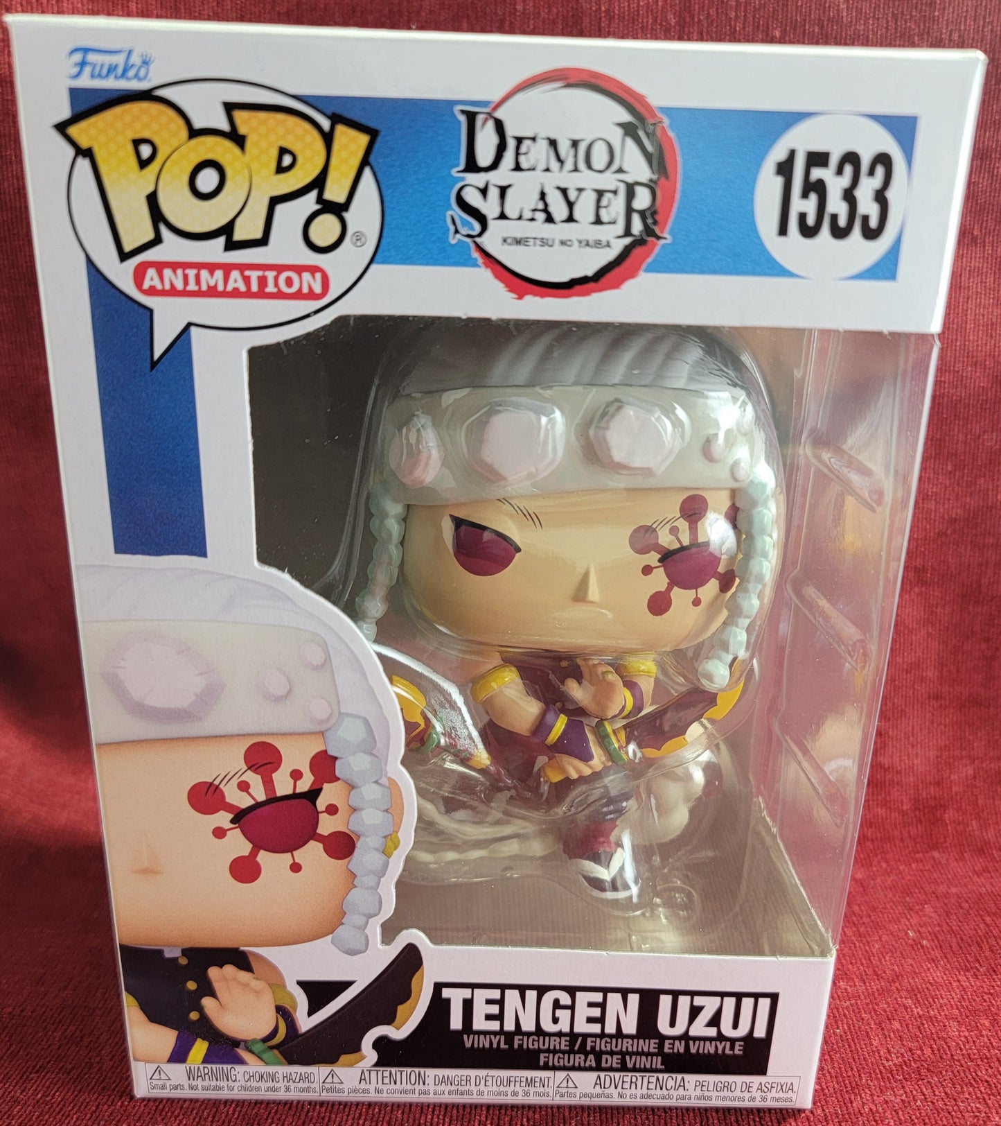 Tengen uzui funko # 1533 (nib)
With pop protector