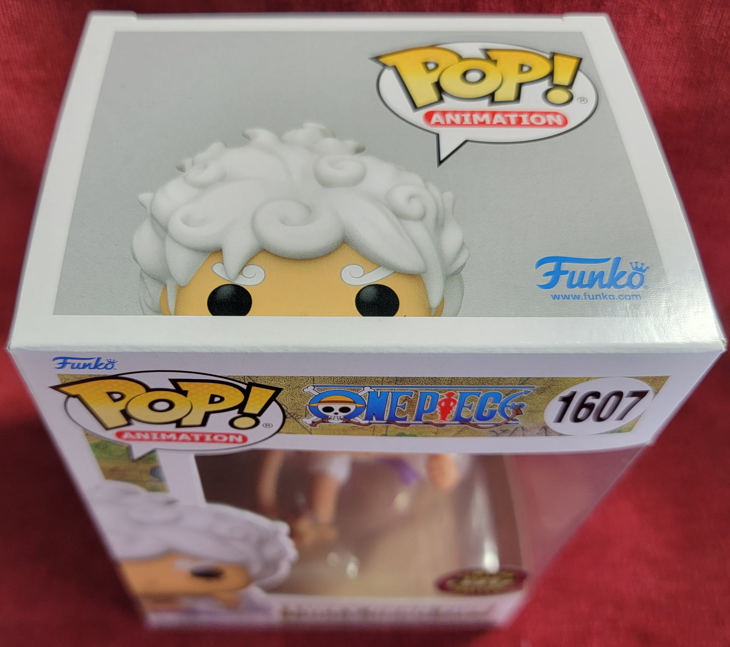 Luffy gear five chase exclusive funko # 1607 (nib)
With pop protector