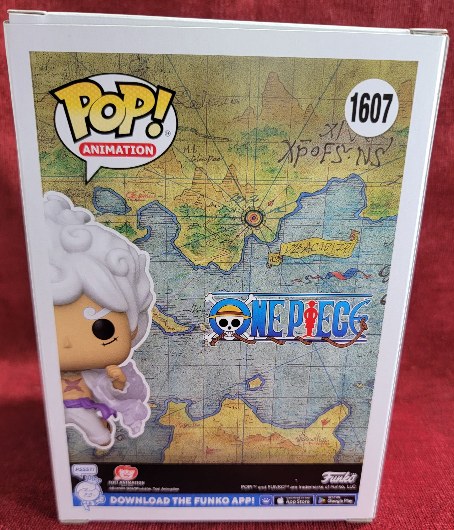 Luffy gear five chase exclusive funko # 1607 (nib)
With pop protector