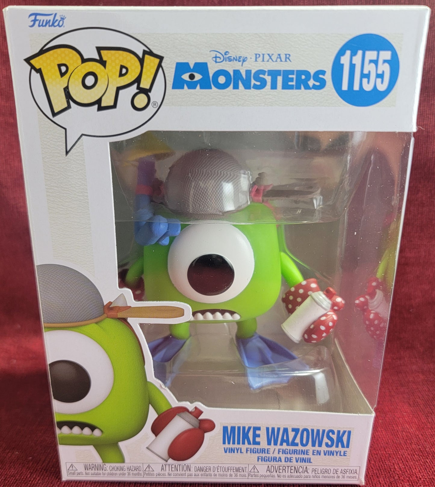 Mike Mazowski funko # 1155 (nib)
With pop protector