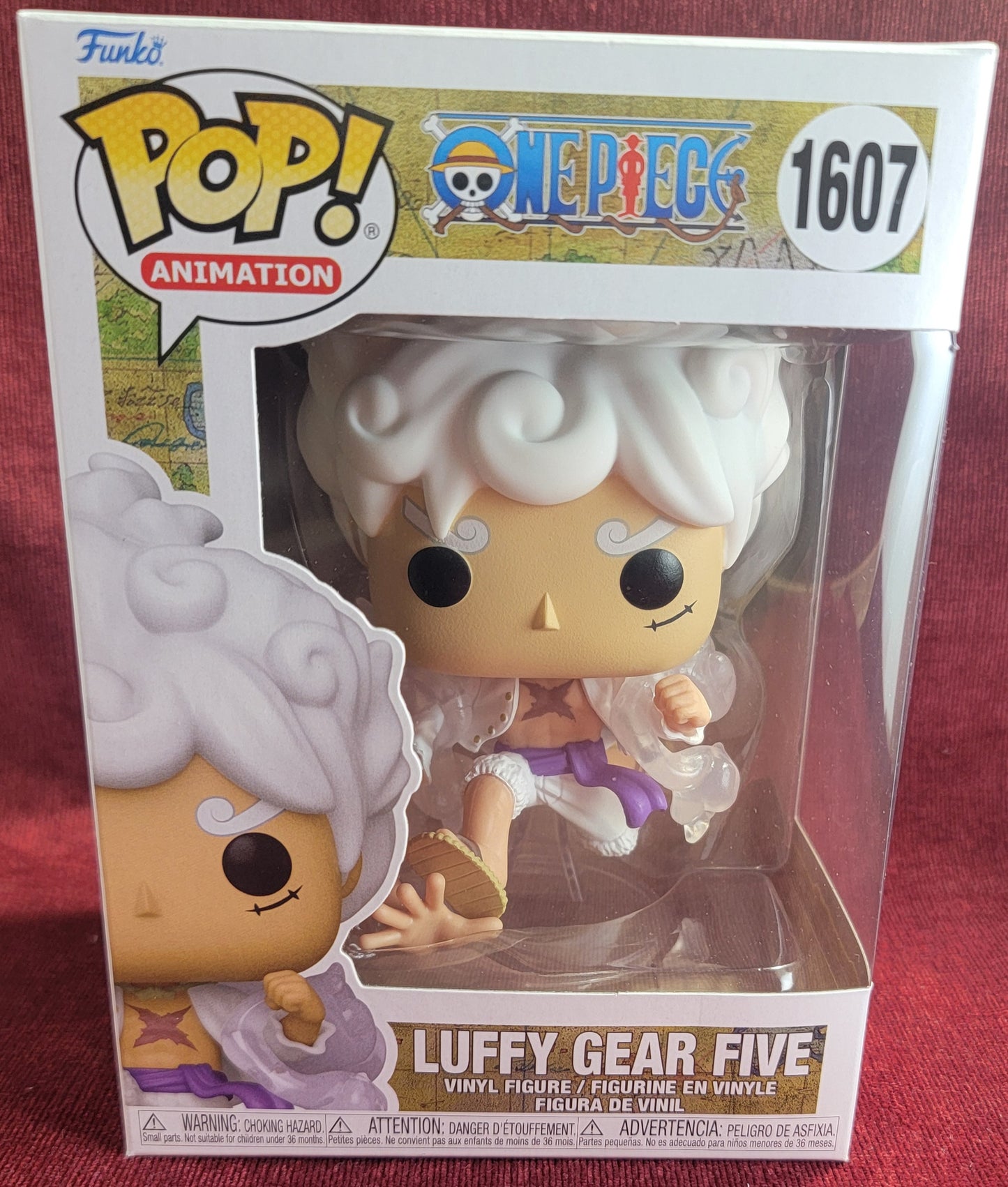 Luffy gear five funko # 1607 (nib)
With pop protector