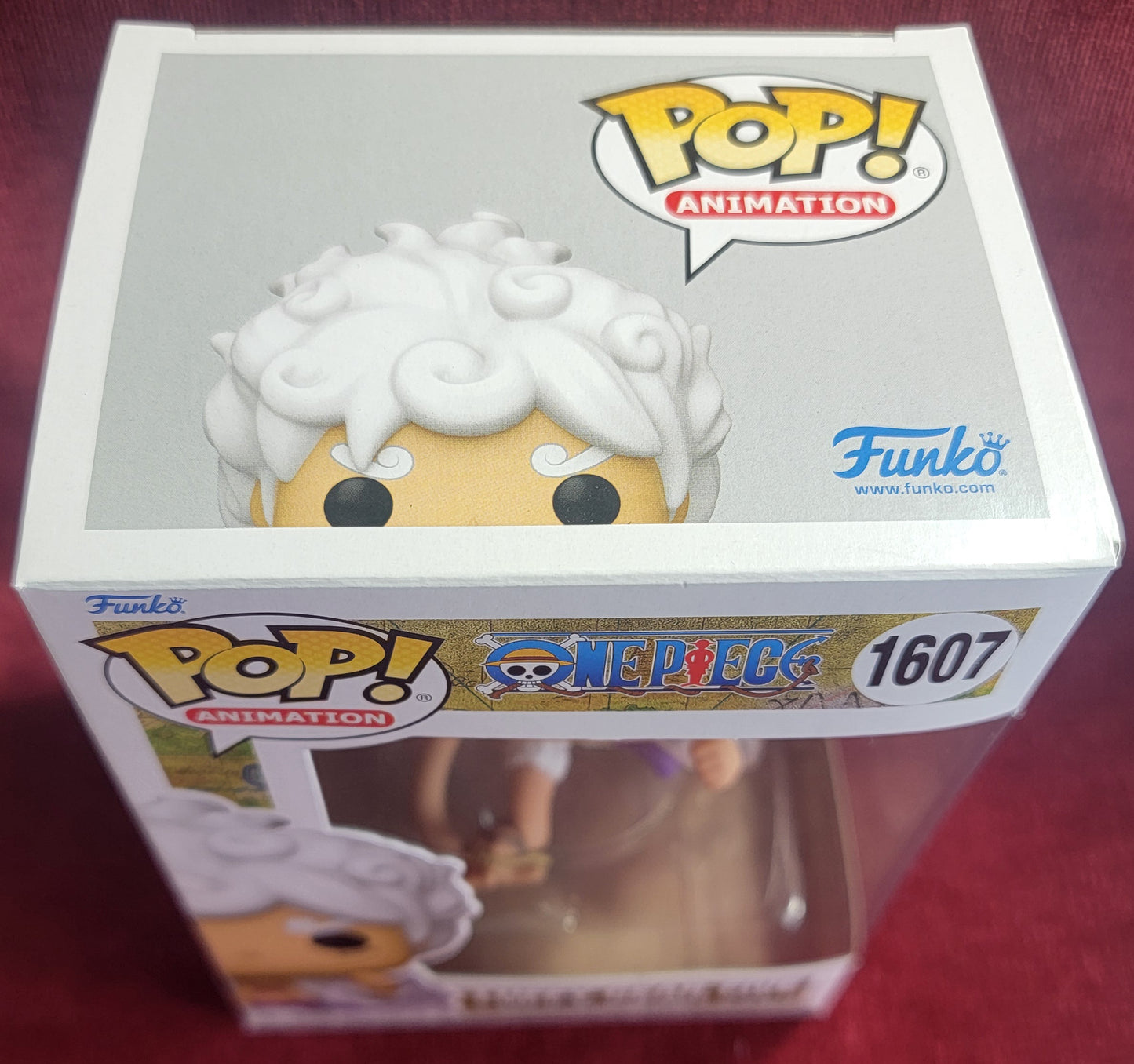 Luffy gear five funko # 1607 (nib)
With pop protector