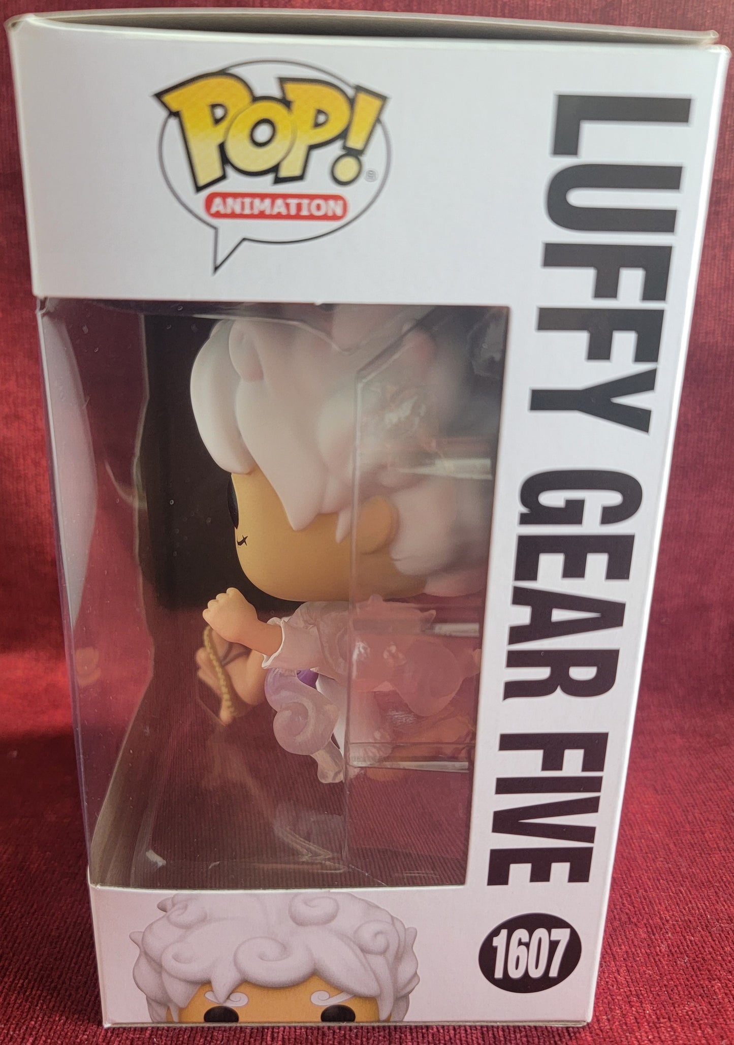 Luffy gear five funko # 1607 (nib)
With pop protector