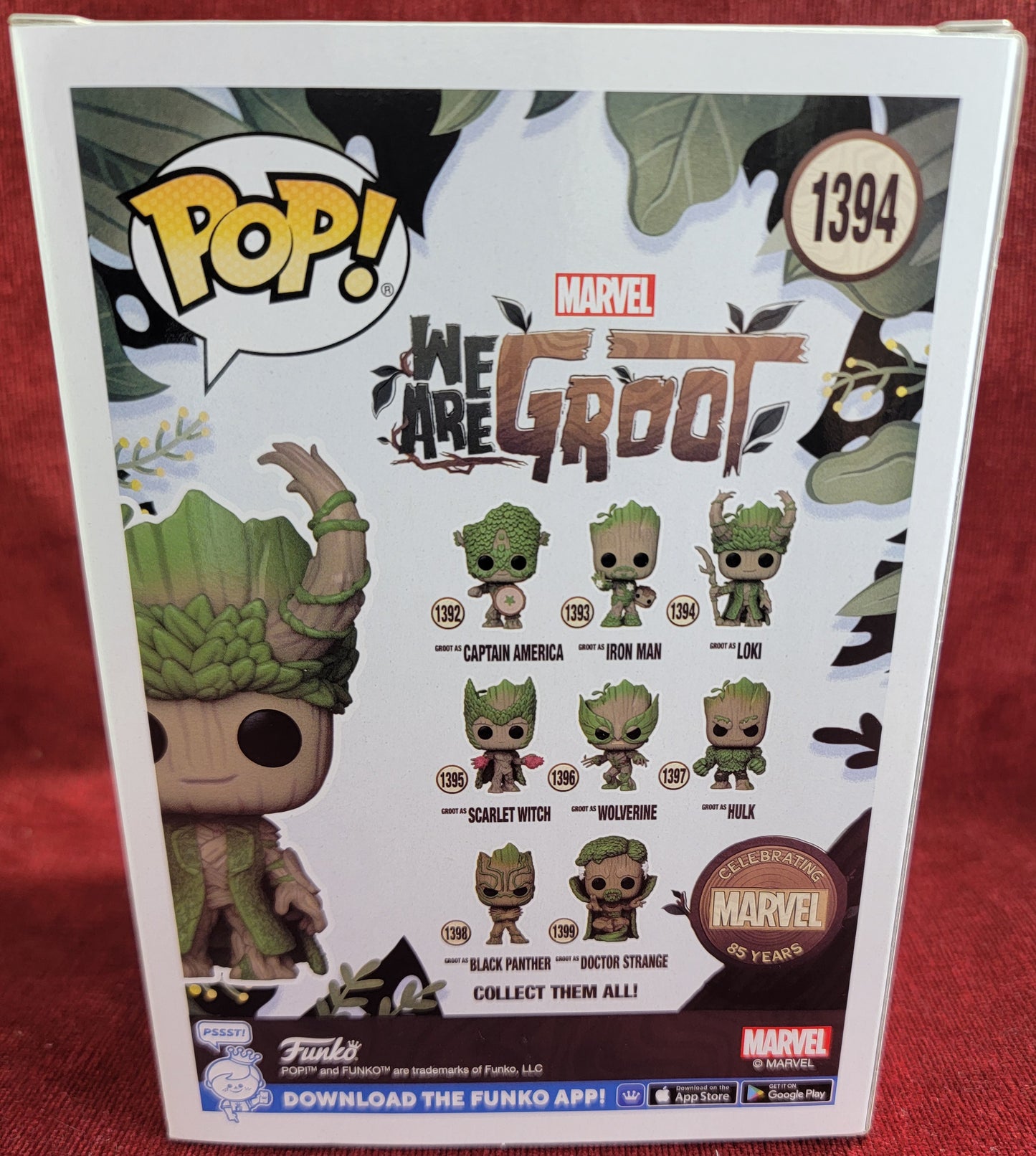 Grogu as loki funko # 1394 (nib)
With pop protector