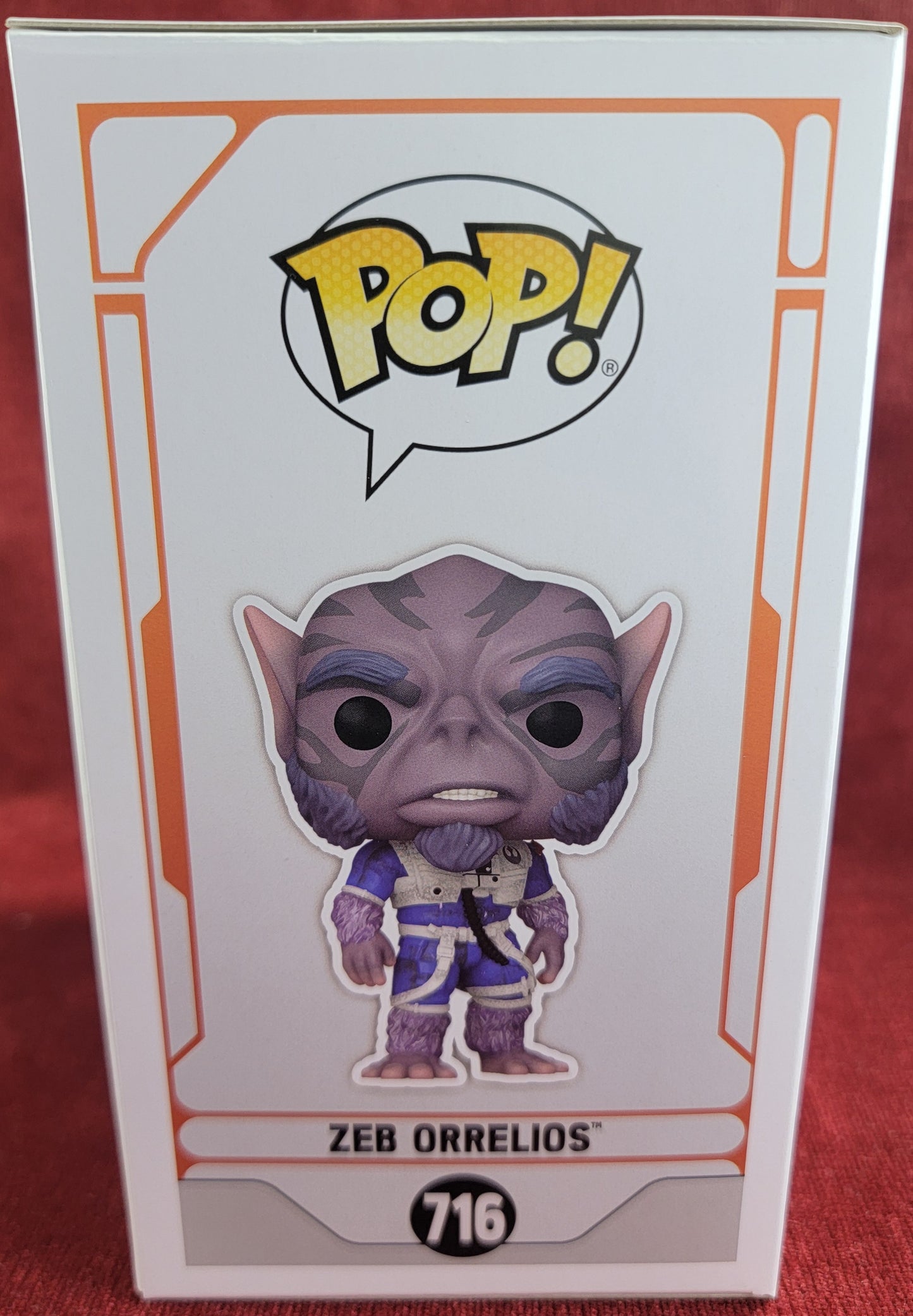 Zeb Orrelios entertainment earth exclusive funko # 716 (nib)
With pop protector