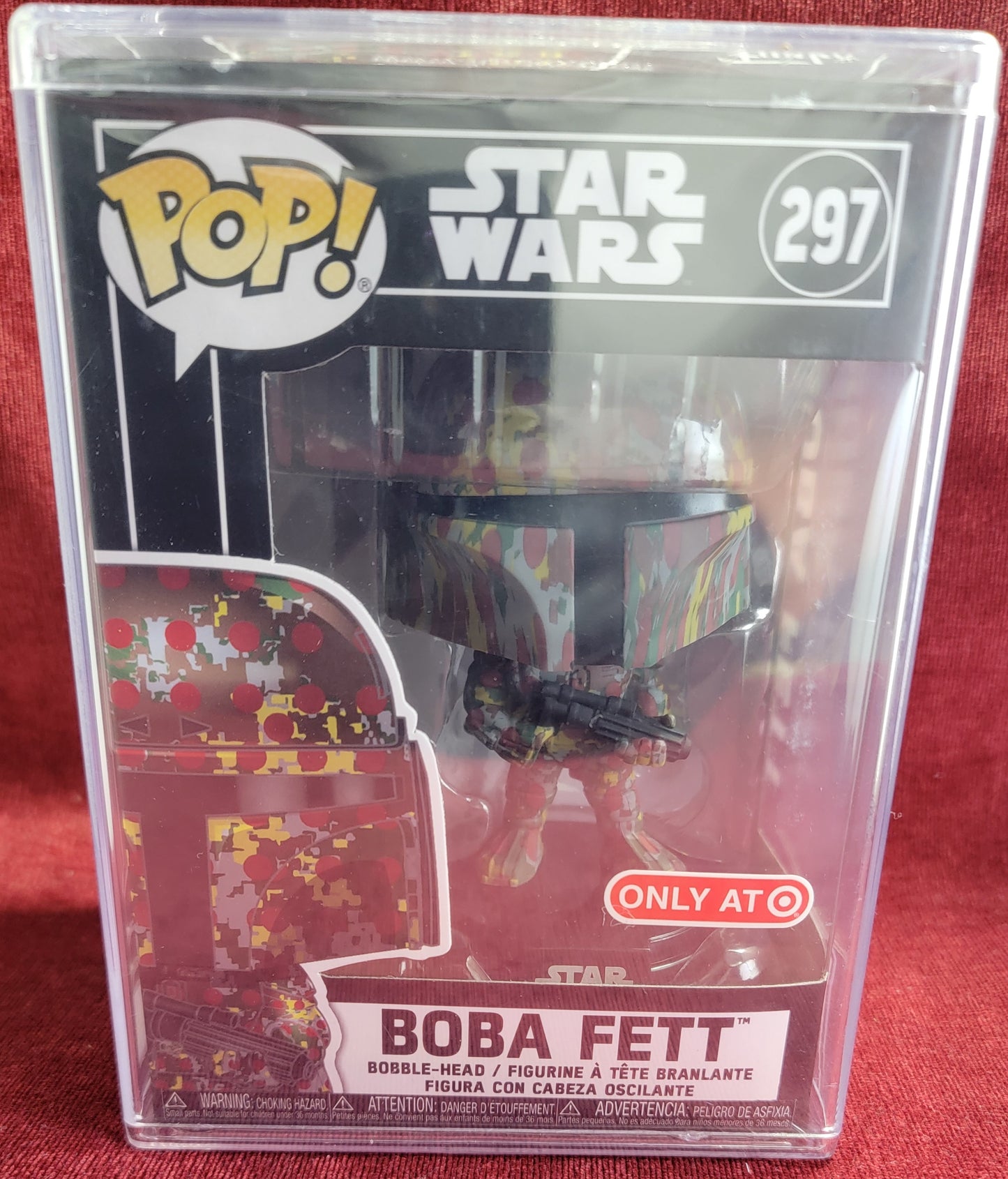 Boba fett target exclusive funko # 297 (nib)
In hard stack