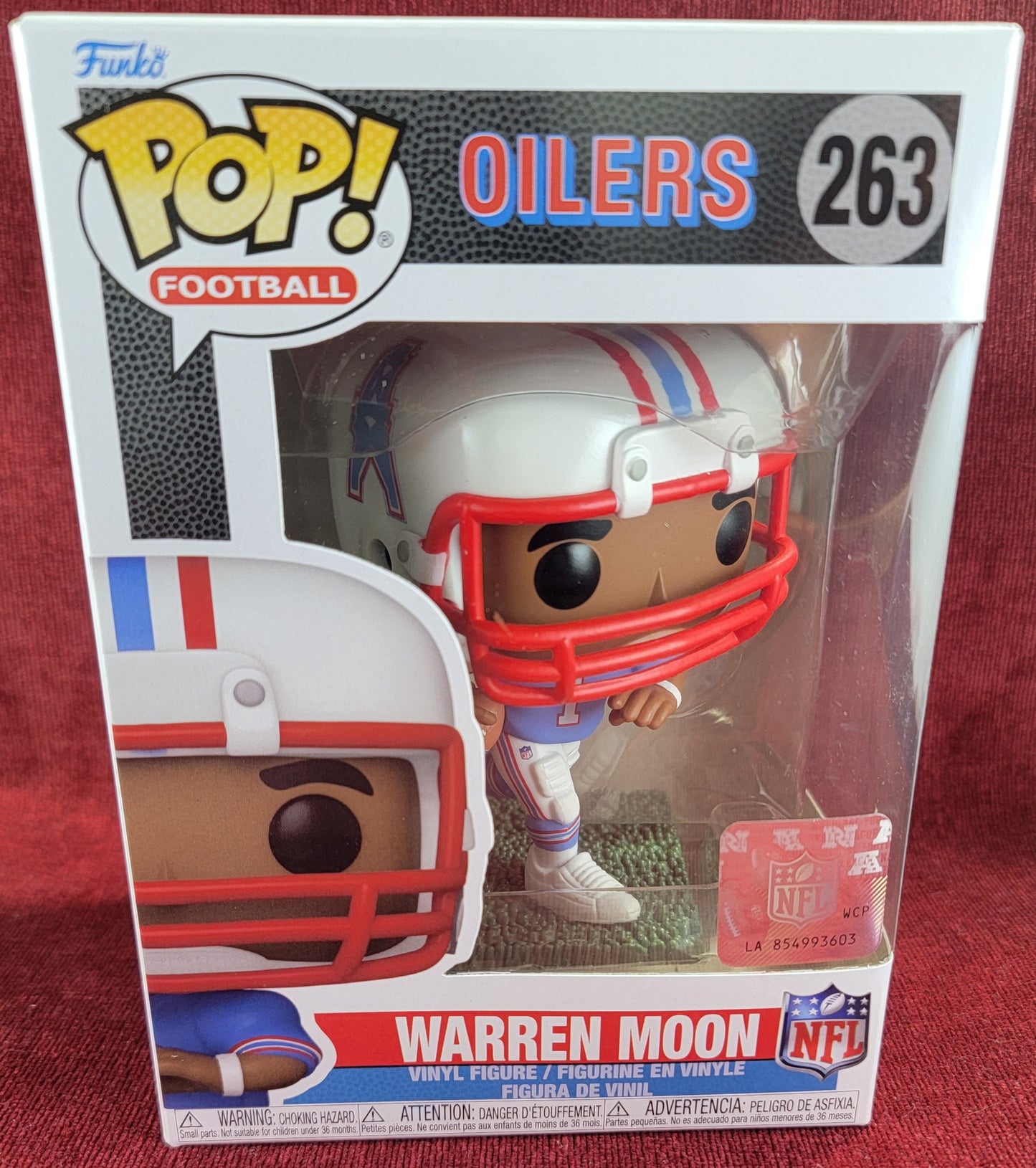 Warren Moon funko # 263 (nib)
With pop protector