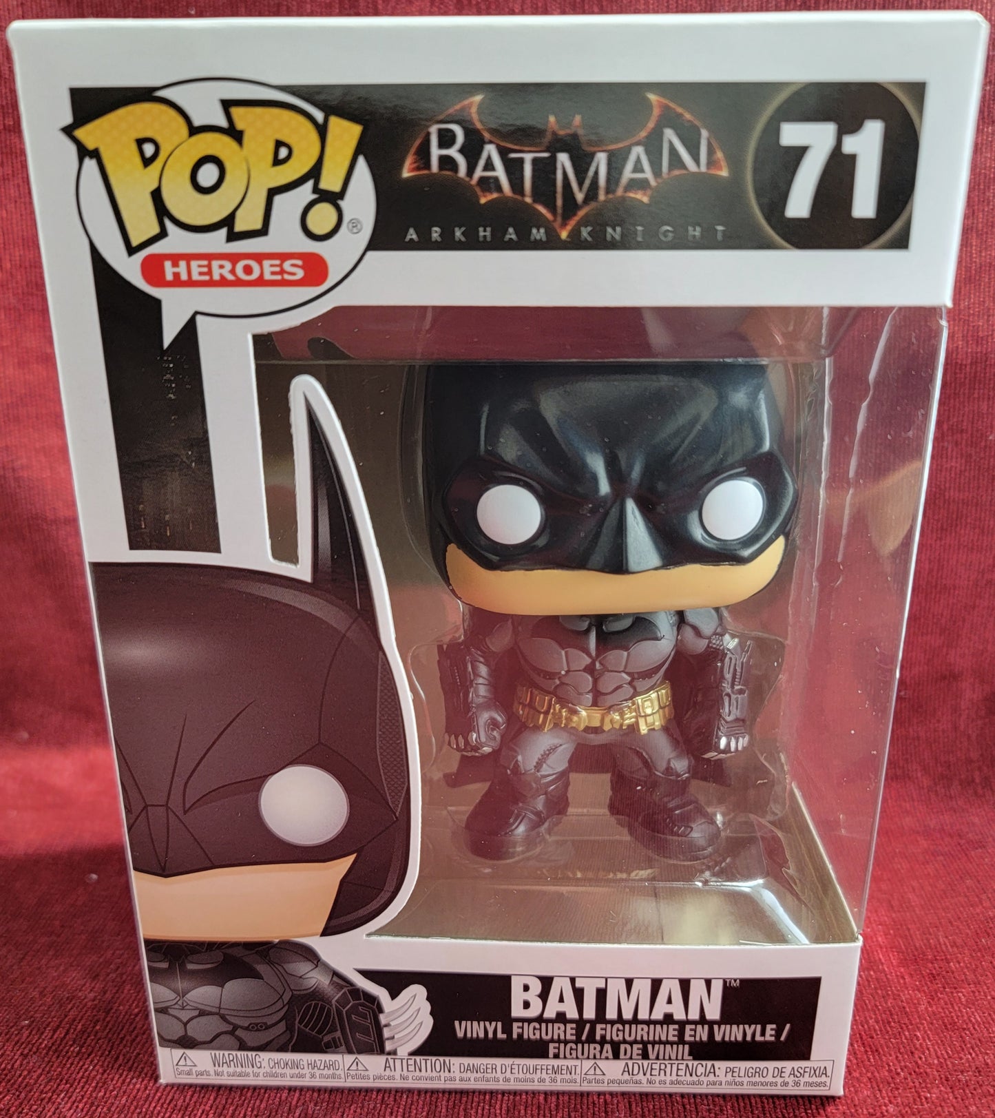 Batman funko # 71 (nib)
With pop protector