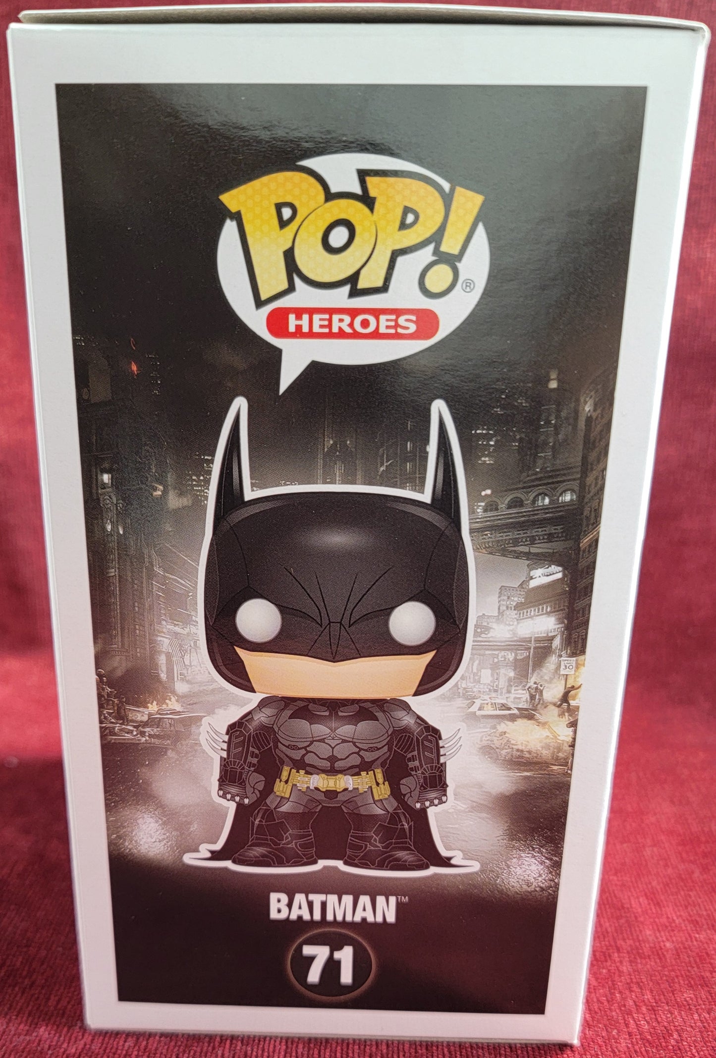 Batman funko # 71 (nib)
With pop protector