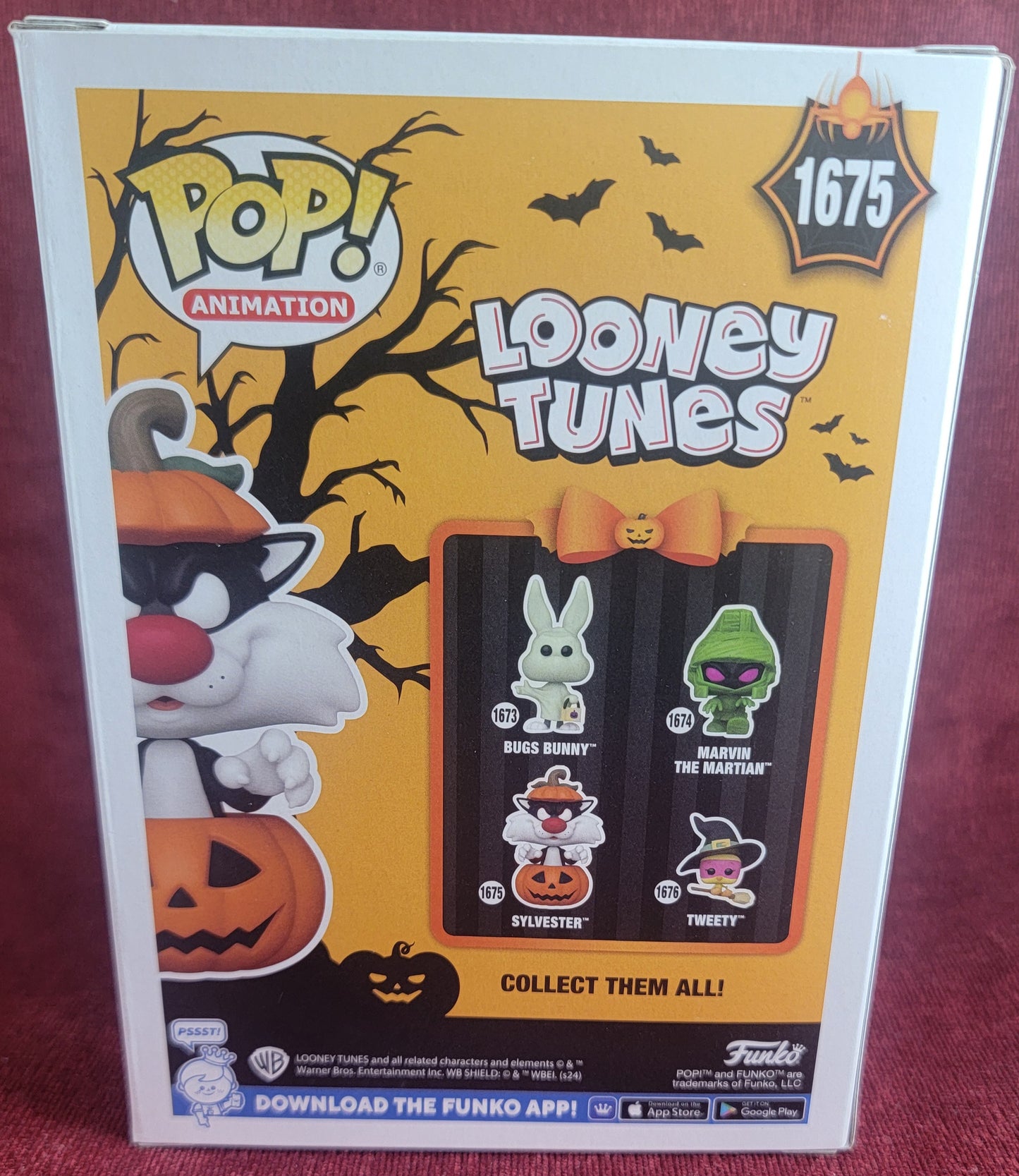 Sylvester funko # 1675 (nib)
With pop protector