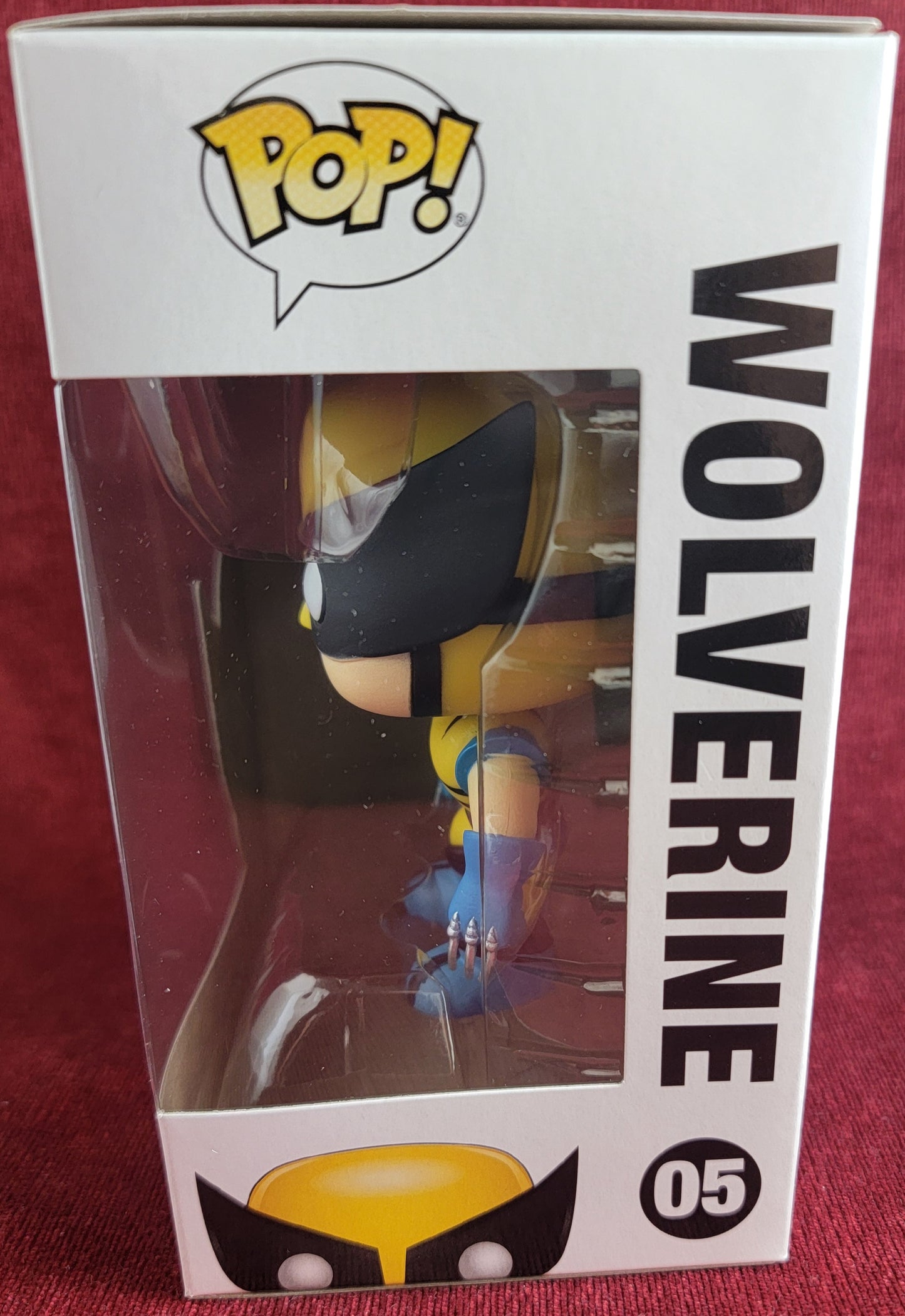 Wolverine funko # 05 (nib)
With pop protector