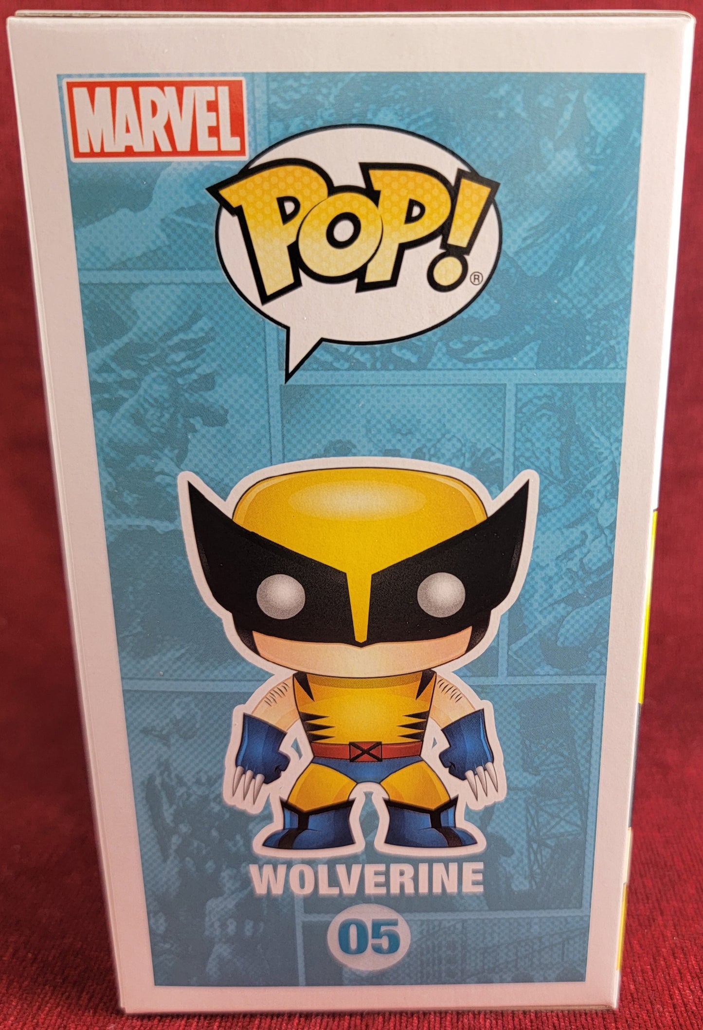 Wolverine funko # 05 (nib)
With pop protector