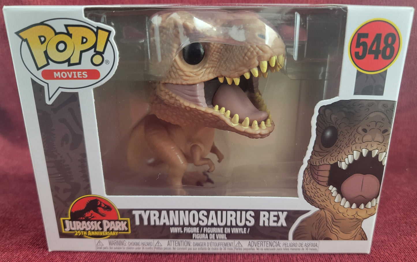 Tyrannosaurus Rex funko # 548 (nib)
With pop protector