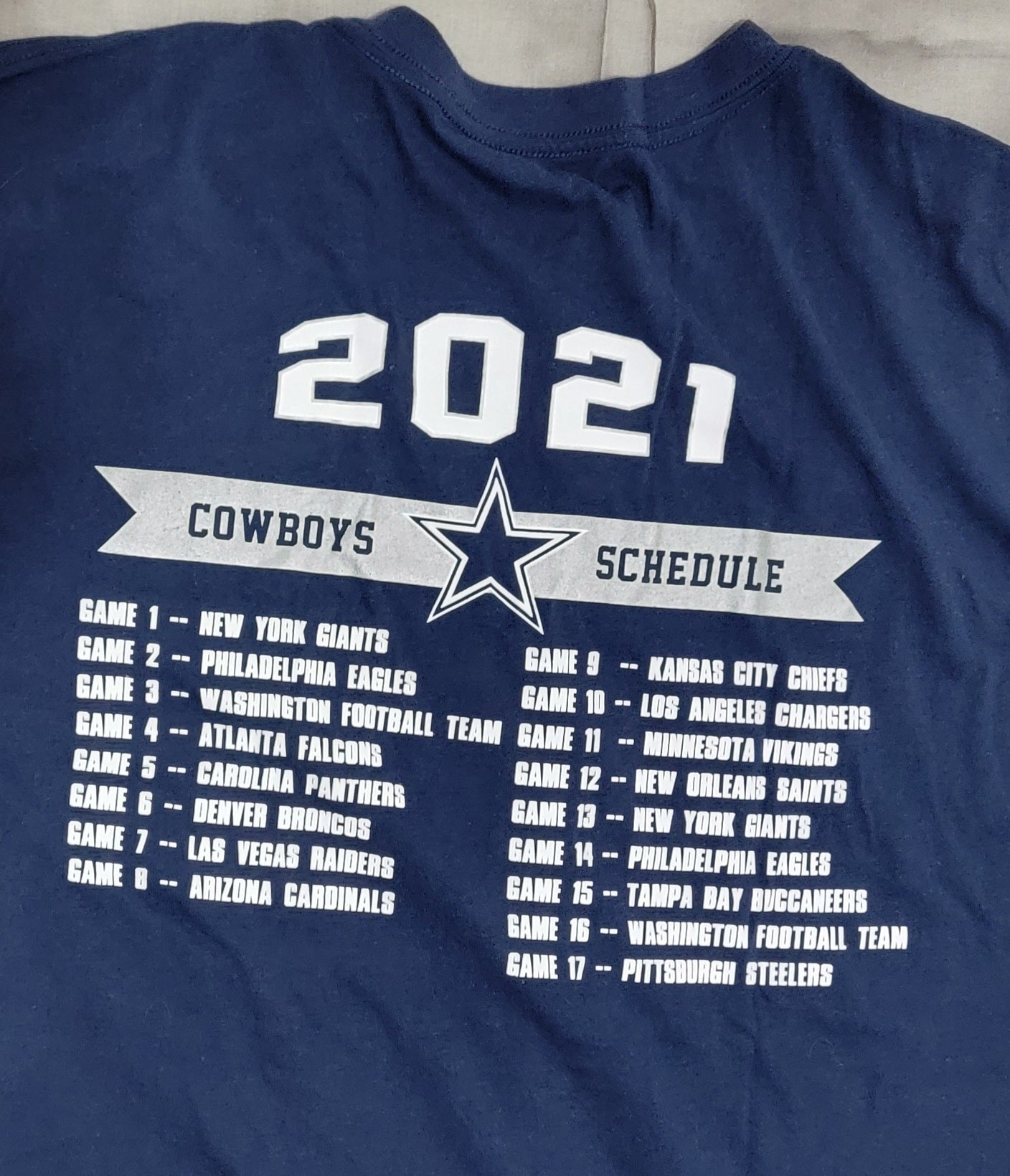 Dallas Cowboys xxl t-shirt (2021)