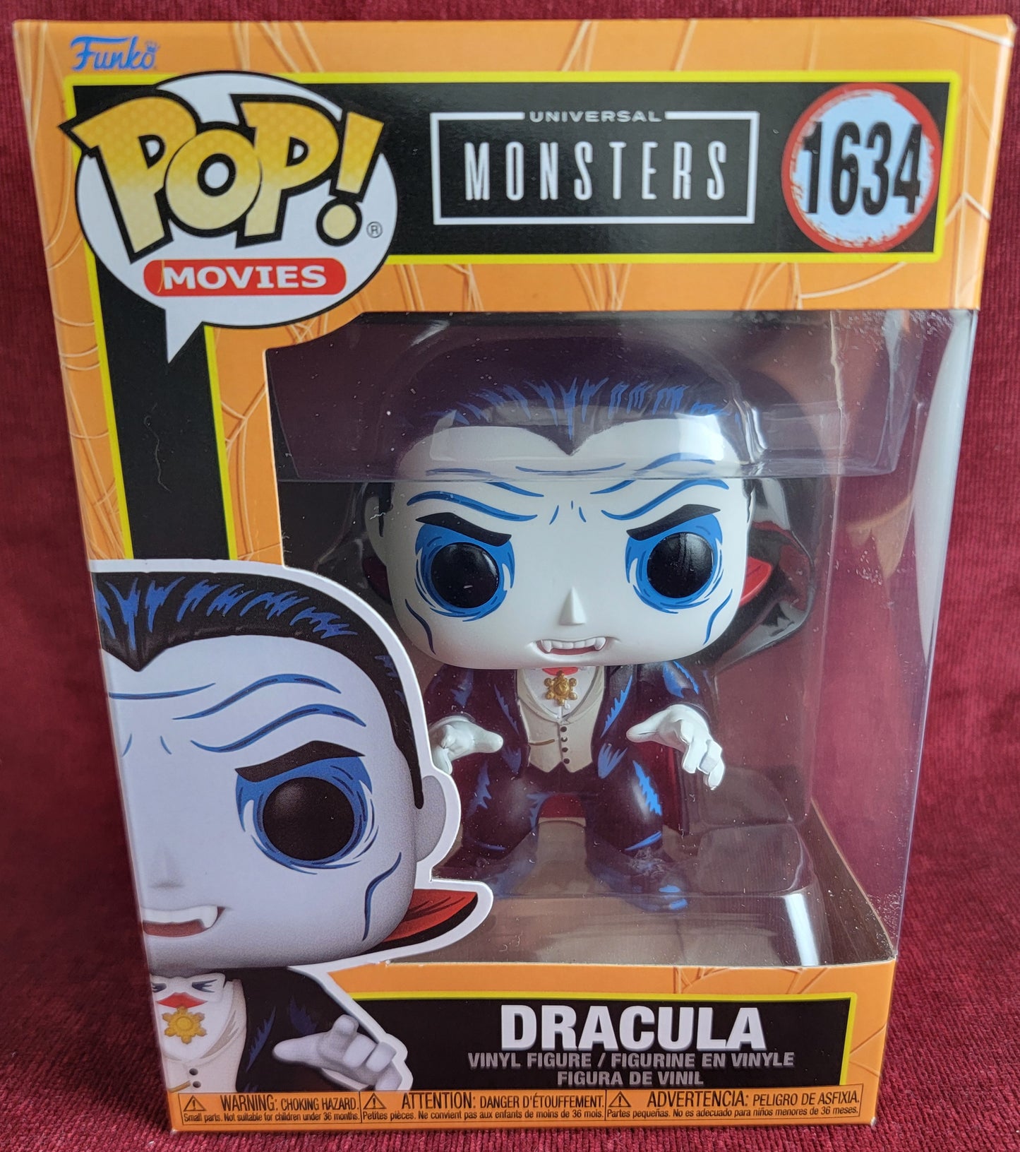 Dracula funko # 1634 (nib)
With pop protector