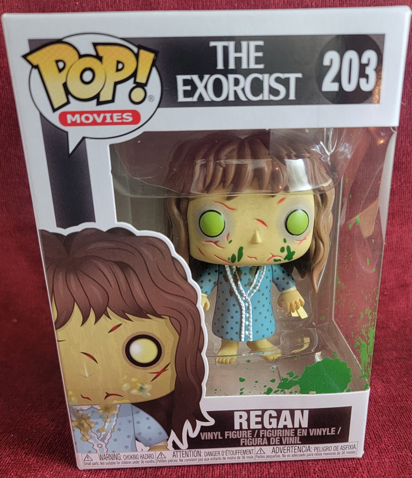 Regan funko # 203 (nib)
With pop protector