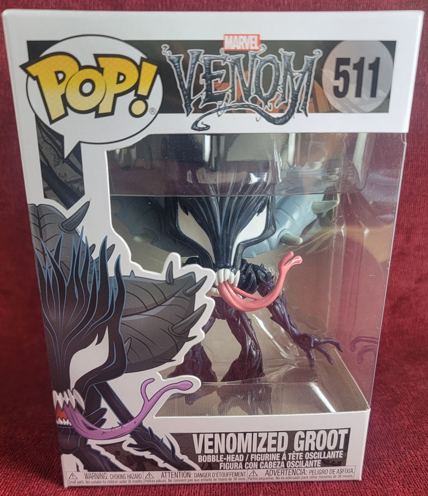 Venomized groot funko # 511 (nib)
With pop protector