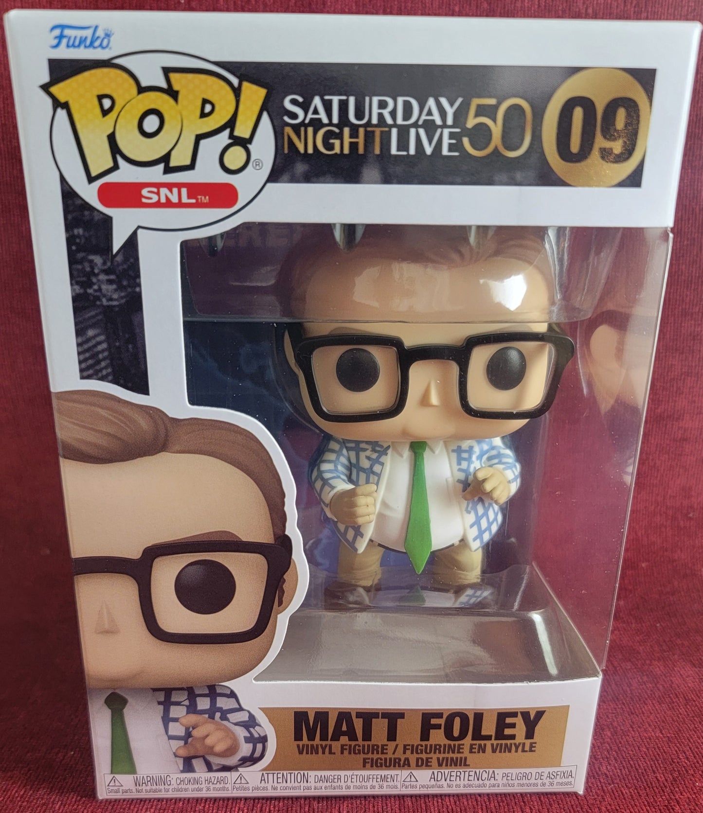 Matt Foley funko # 09 (nib)
With pop protector