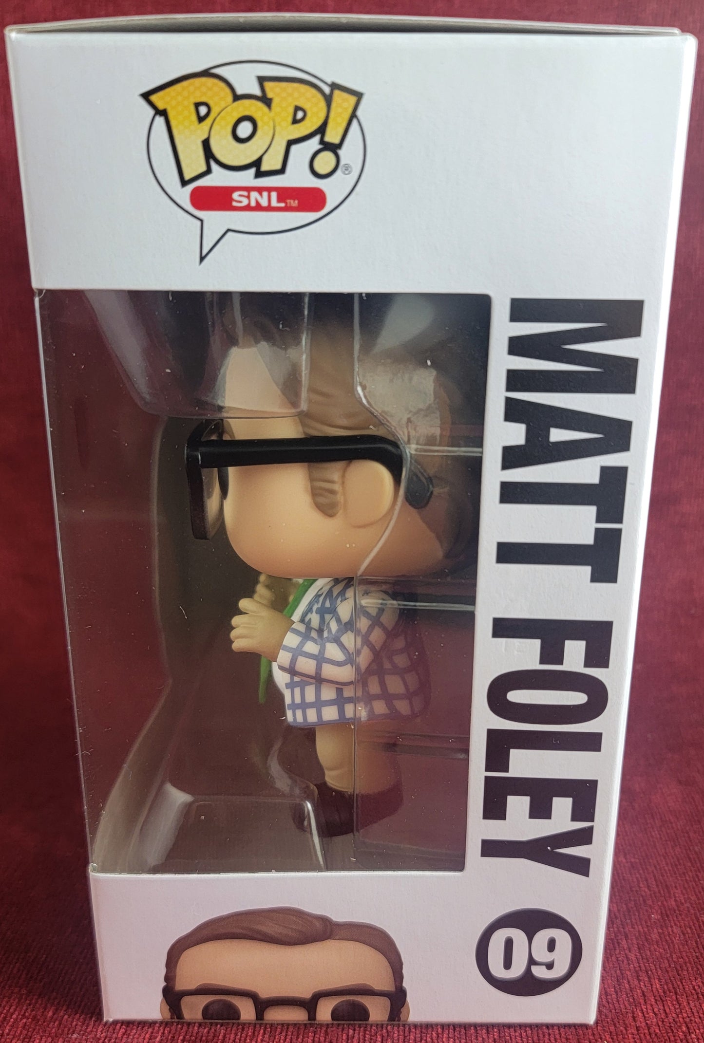 Matt Foley funko # 09 (nib)
With pop protector