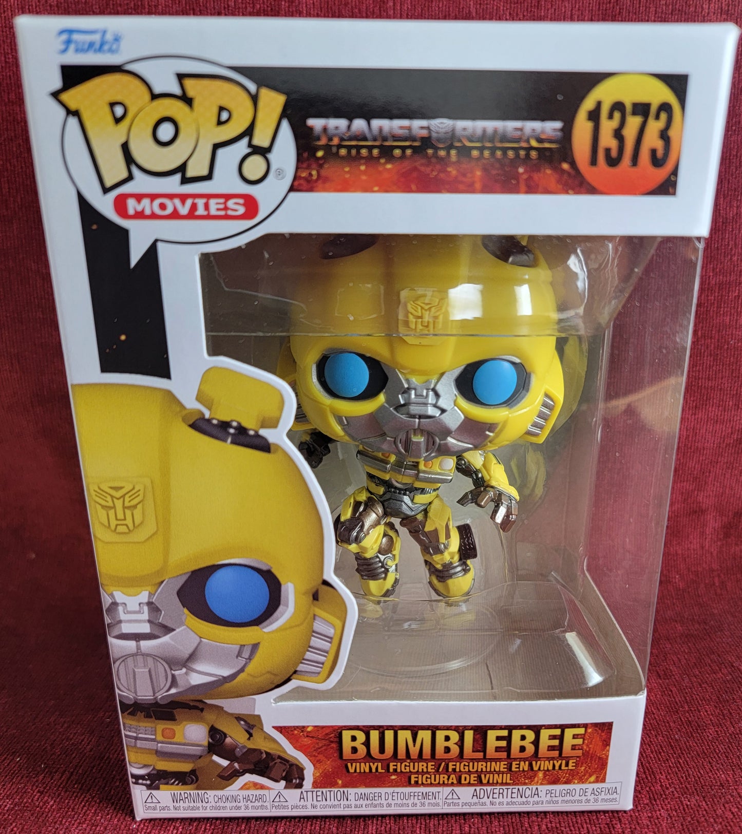 Bumblebee funko # 1373 (nib)
With pop protector