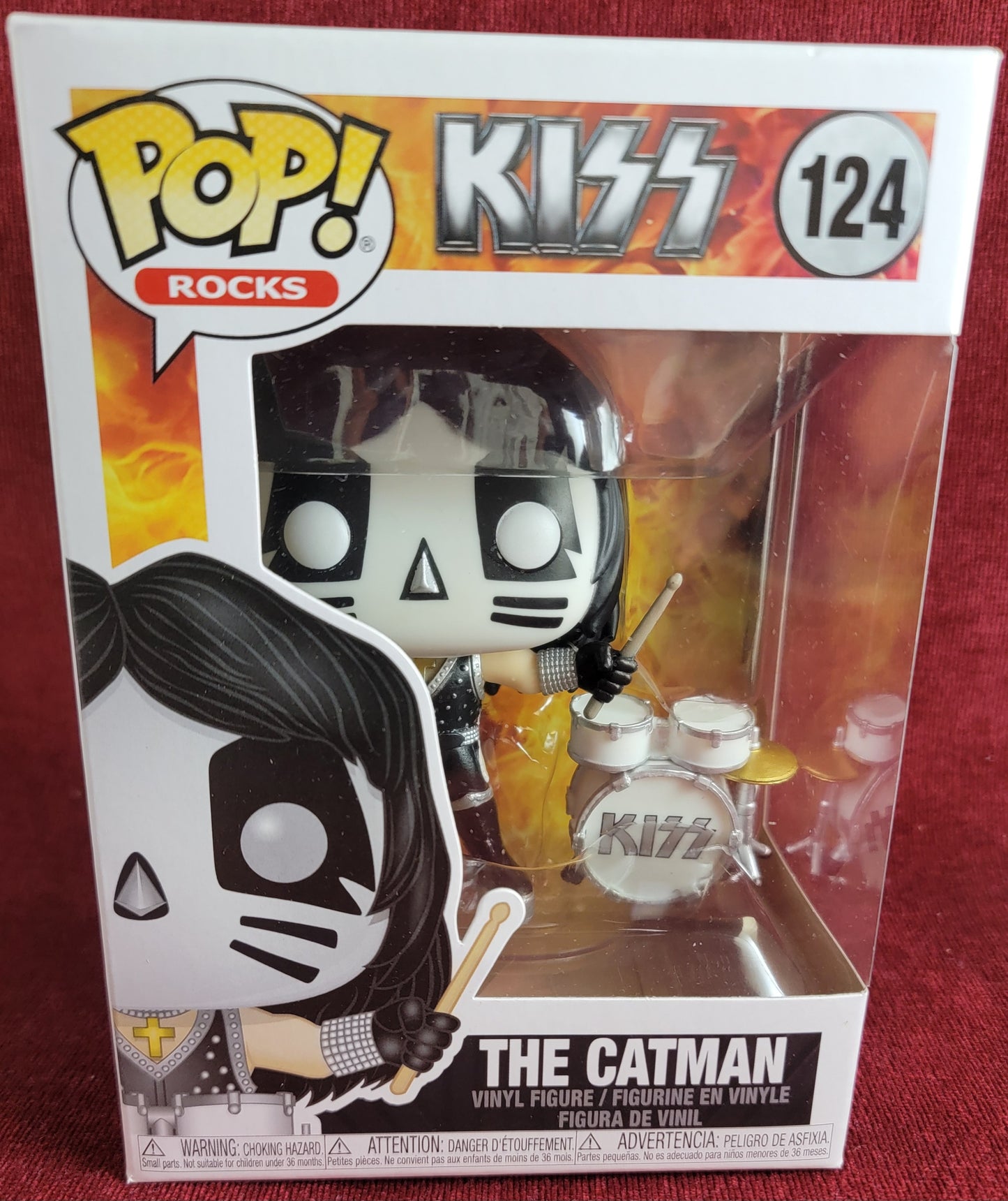 The catman funko # 124 (nib)
With pop protector