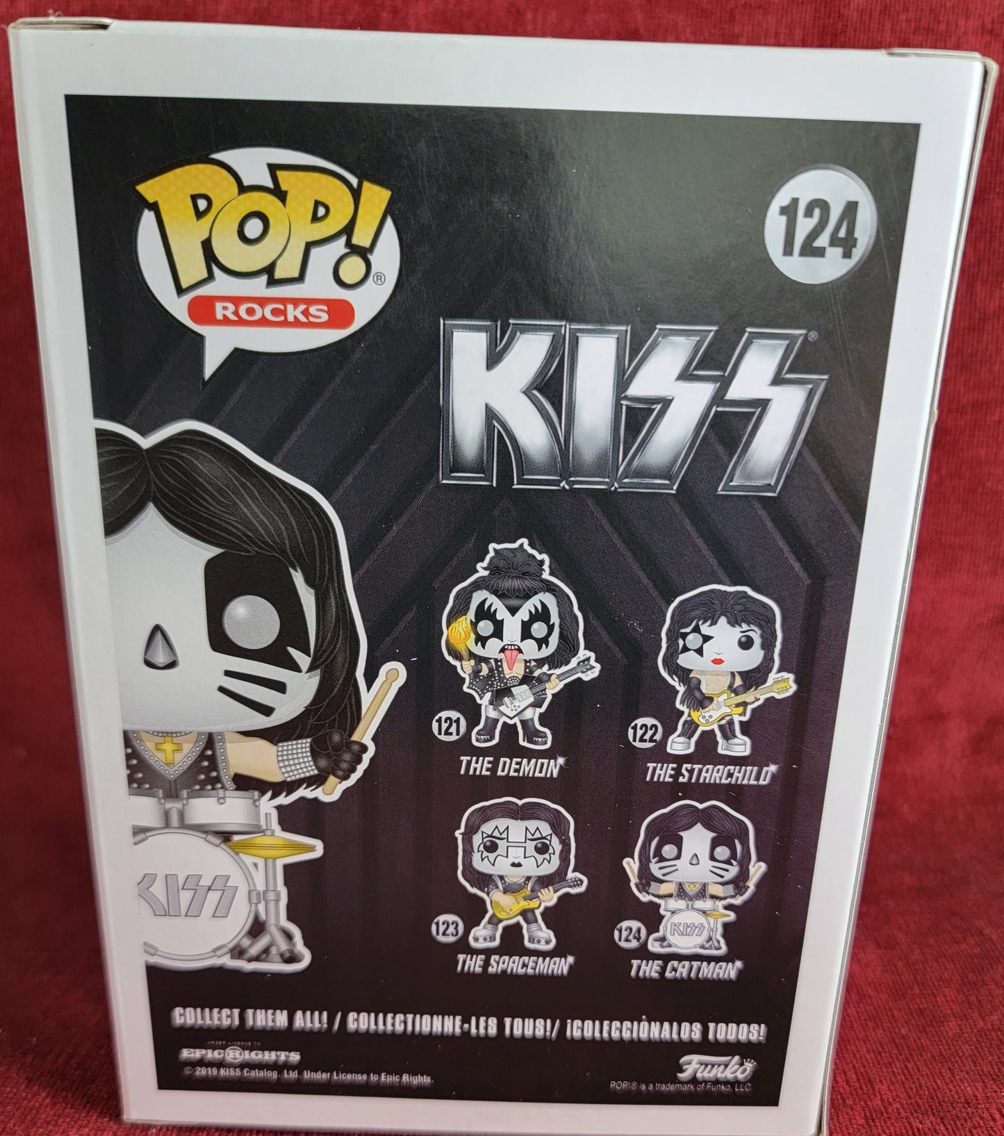 The catman funko # 124 (nib)
With pop protector