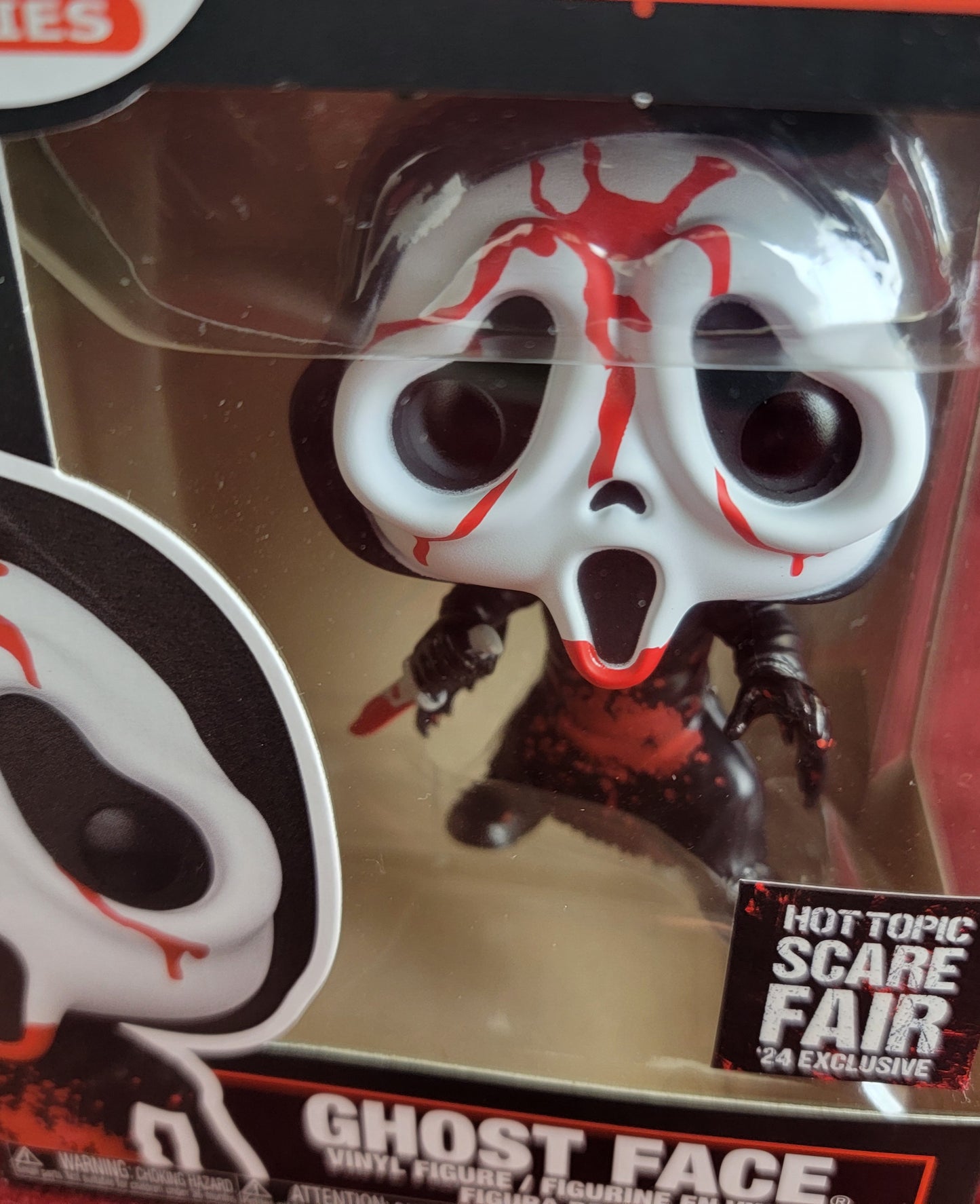 Ghost face hot topic exclusive funko # 1607 (nib) 
With pop protector