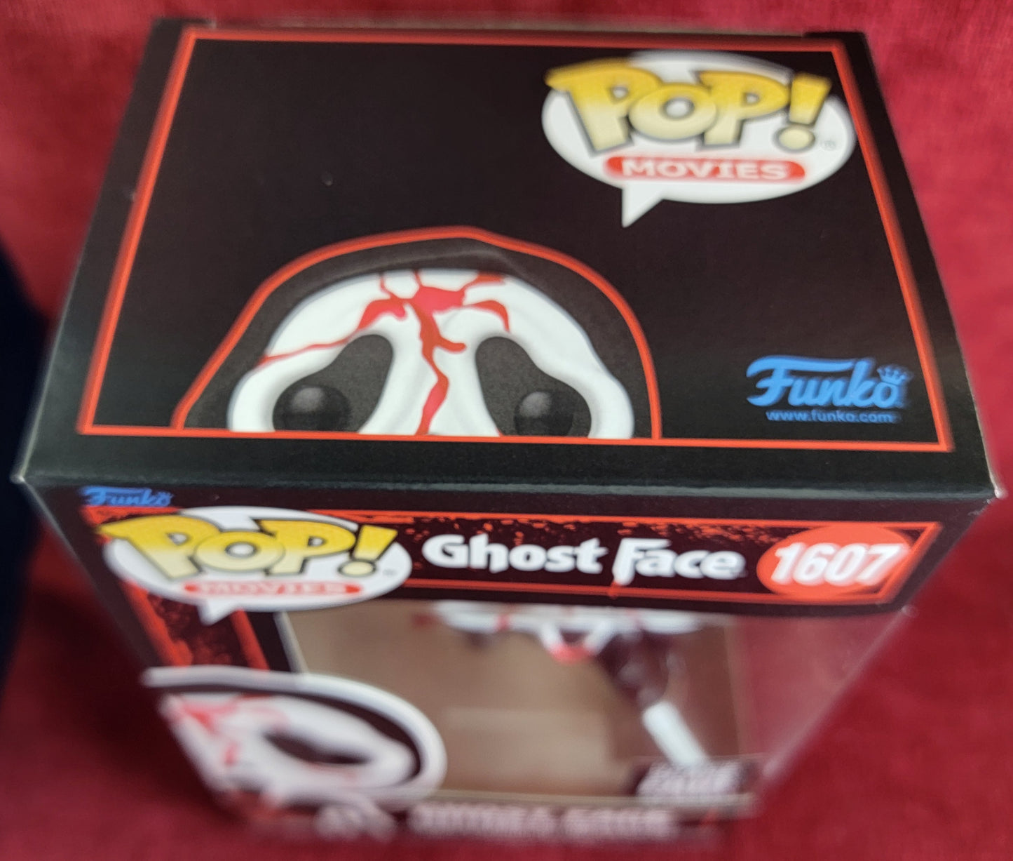 Ghost face hot topic exclusive funko # 1607 (nib) 
With pop protector