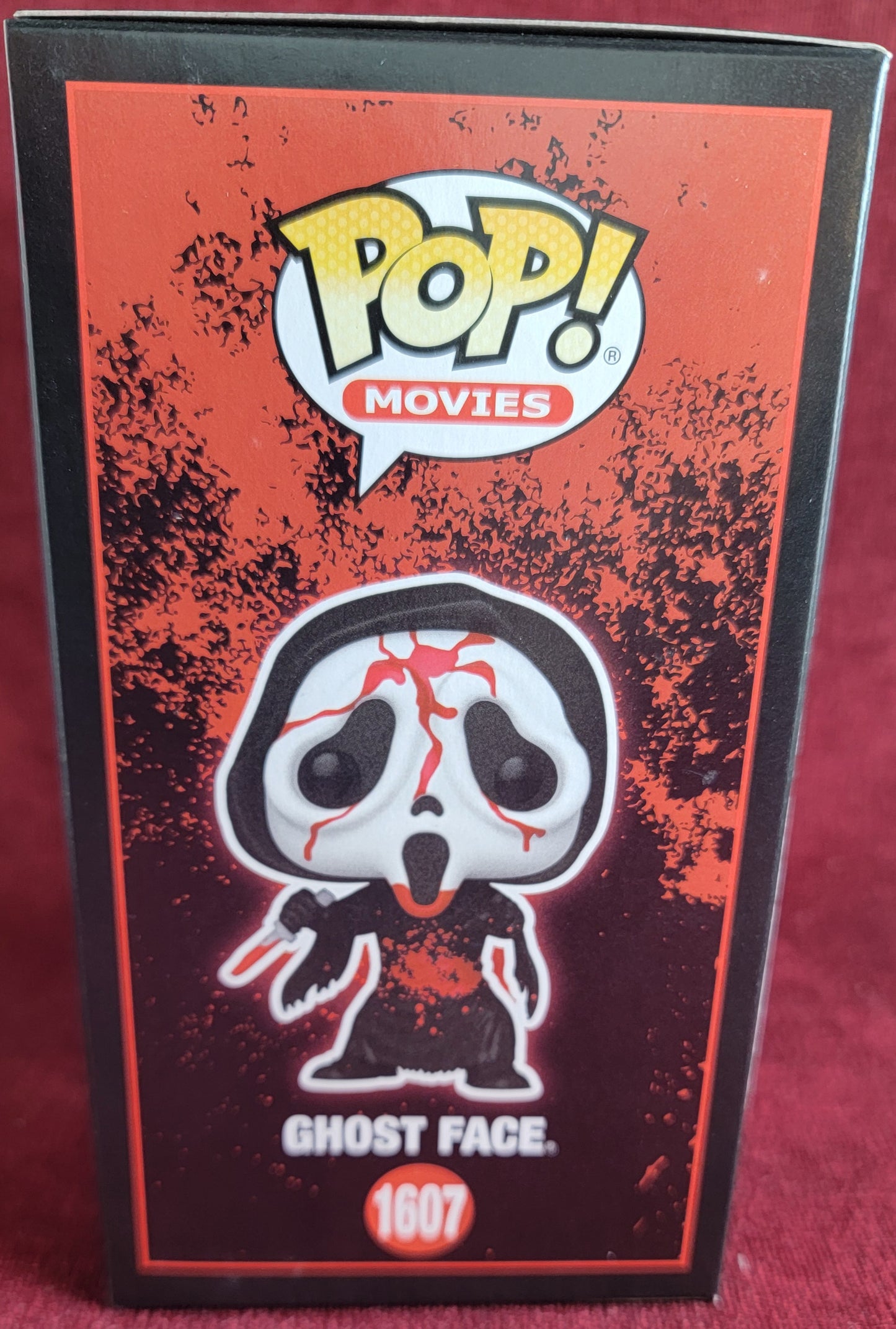 Ghost face hot topic exclusive funko # 1607 (nib) 
With pop protector