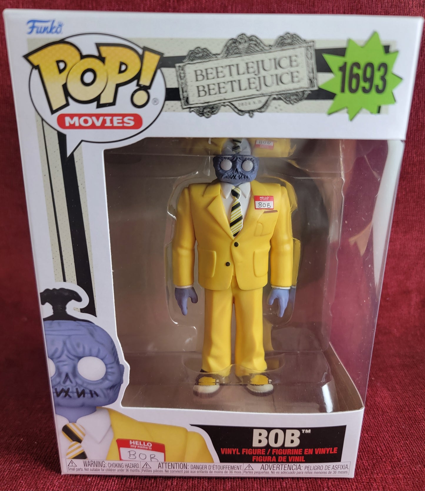 Bob funko # 1693 (nib)
With pop protector