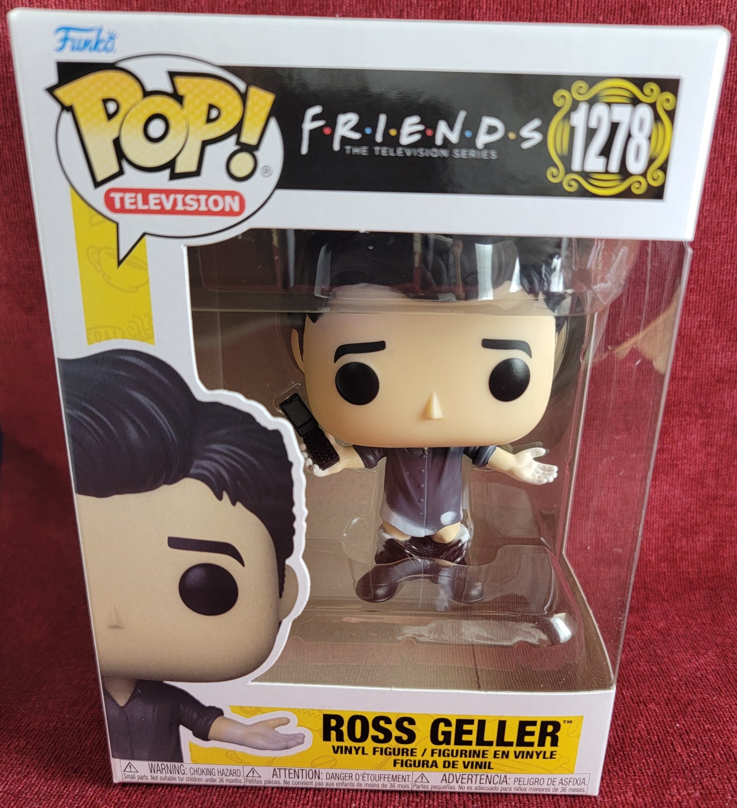 Ross geller funko # 1278 (nib)
With pop protector