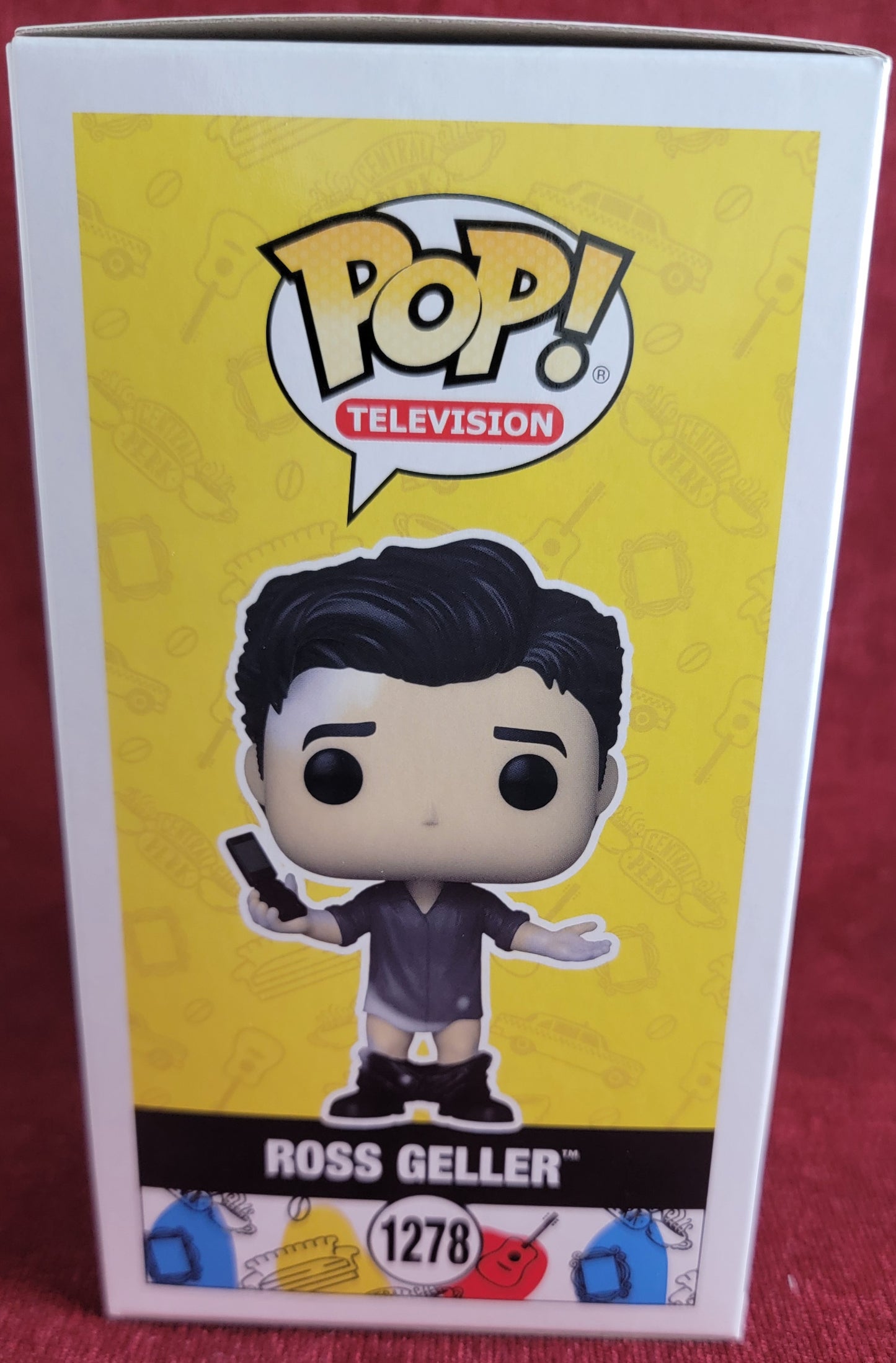 Ross geller funko # 1278 (nib)
With pop protector