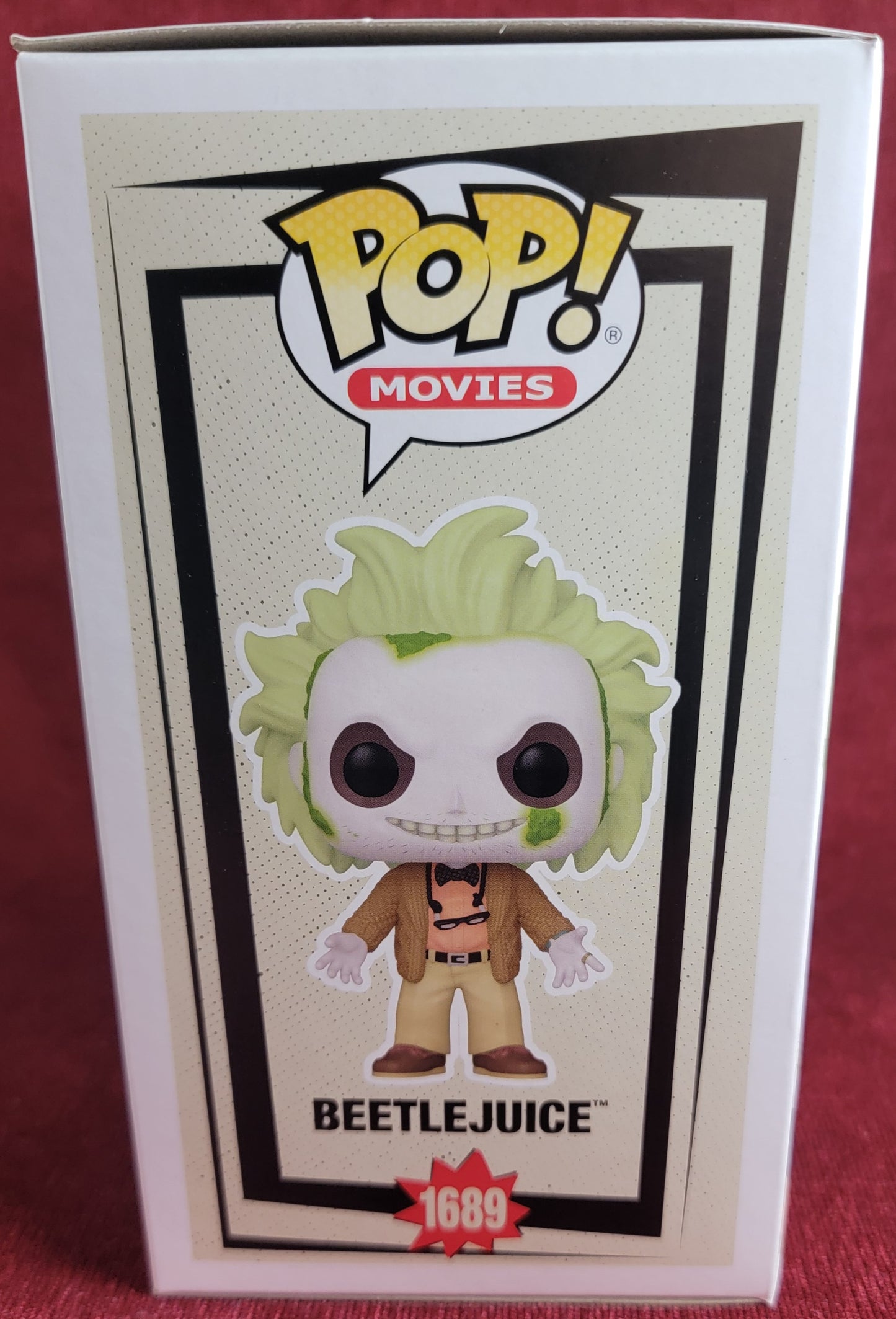 Beetlejuice funko # 1689 (nib)
With pop protector