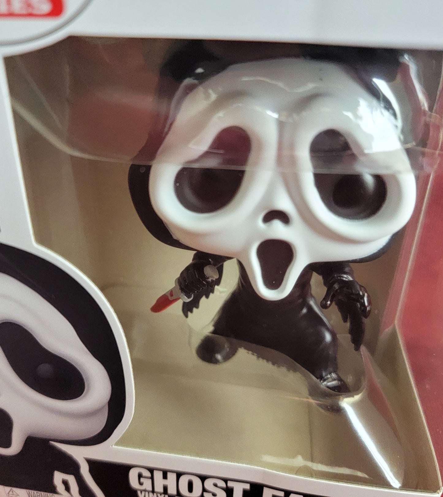 Ghost face  funko # 1607 (nib)
With pop protector